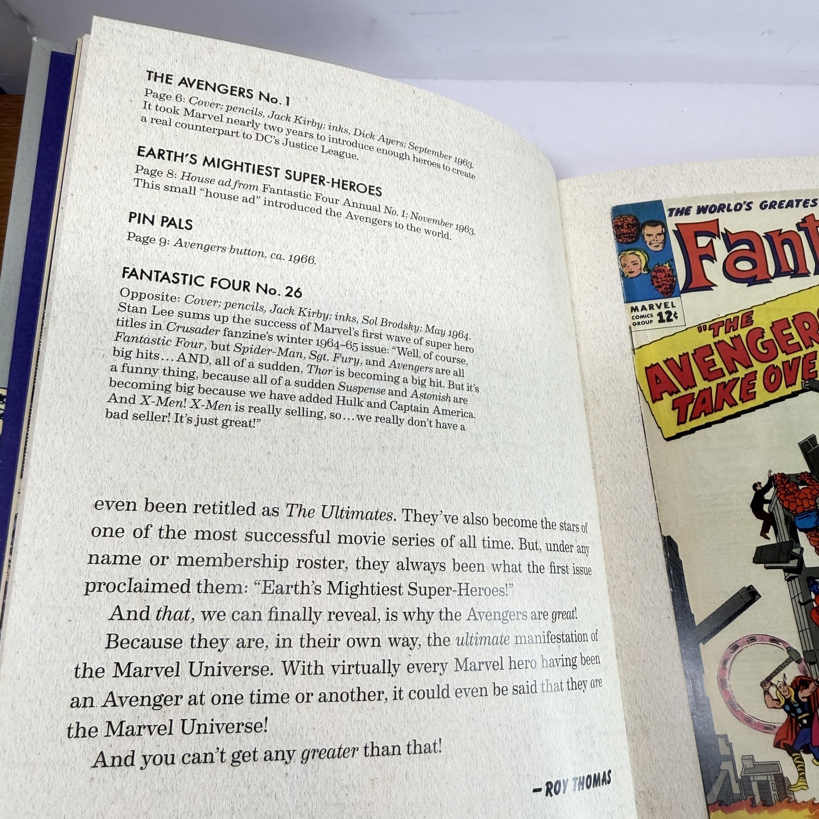 The Little Book Of The Avengers Roy Thomas Marvel Taschen Hardcover Comic Art