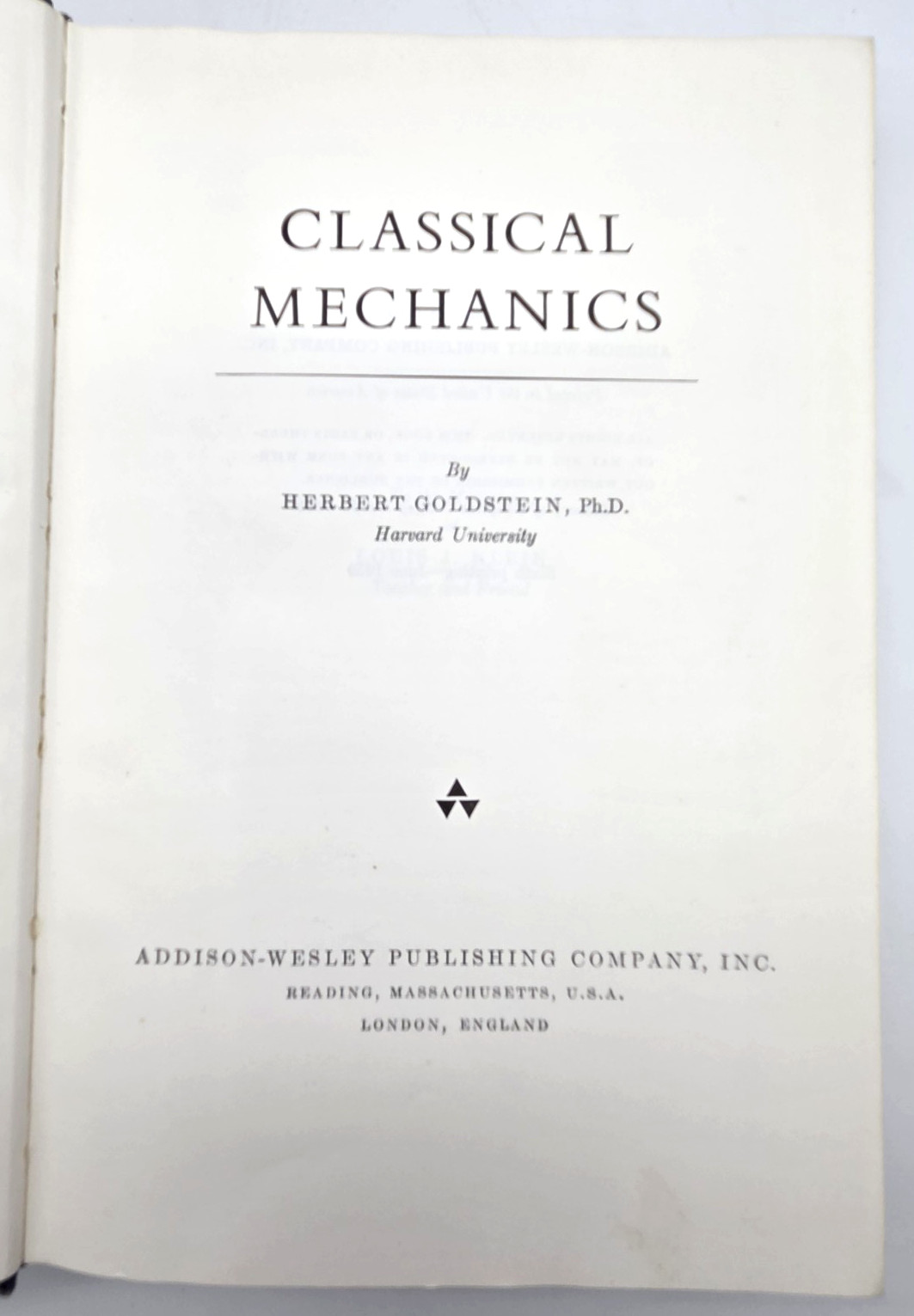 3 Vintage Mechanics & Engineering Textbooks Becker Goldstein & Eshbach 1947 – 59
