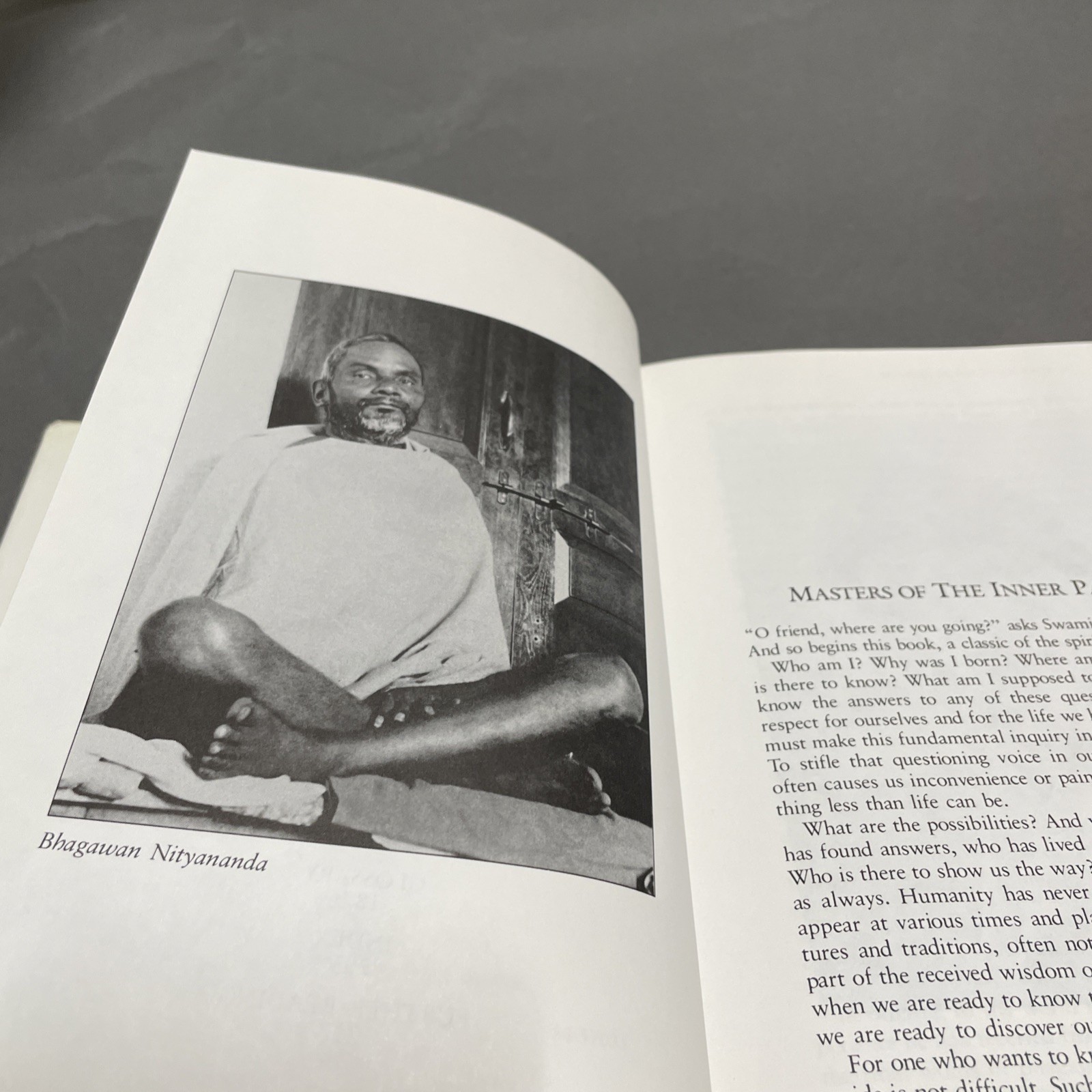 Where Are You Going A Guide to the Spiritual Journey Swami Muktananda HC 1991 DJ