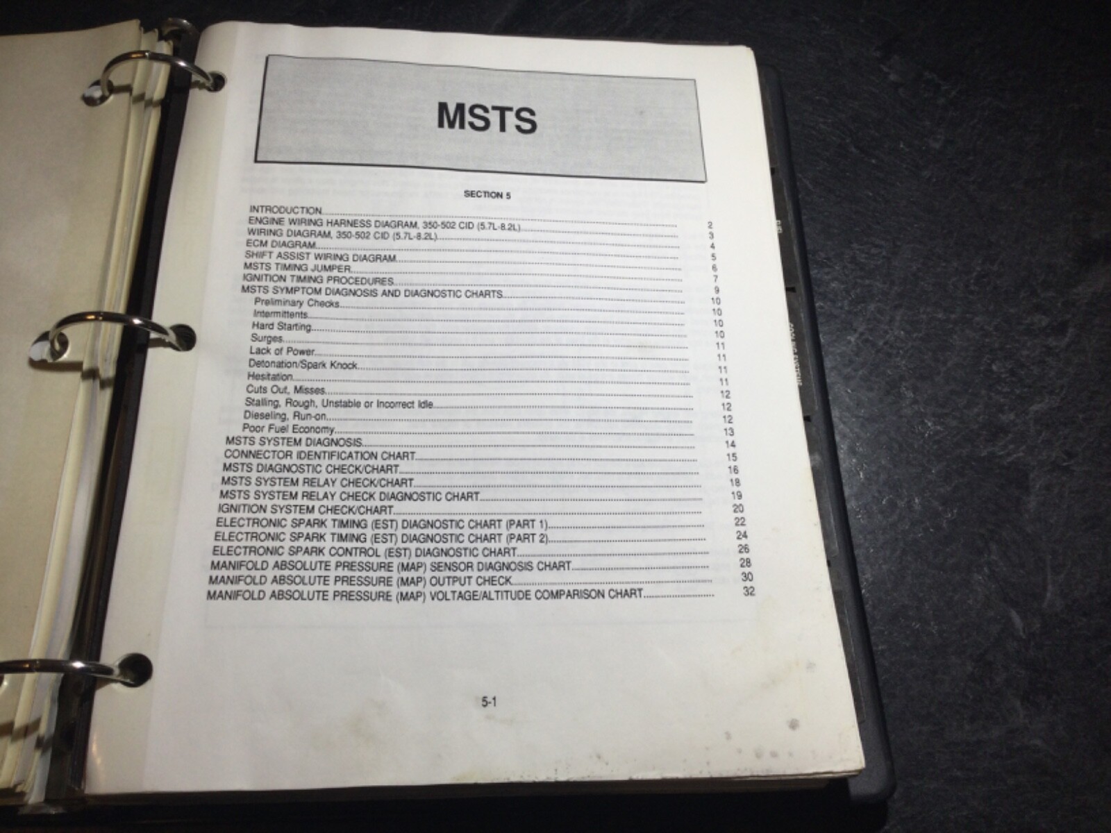 1986-1992 Marine Power GM Engines Shop Manual 3.0L 4.1L 4.3L 5.0L 5.7L 7.4L 8.2L