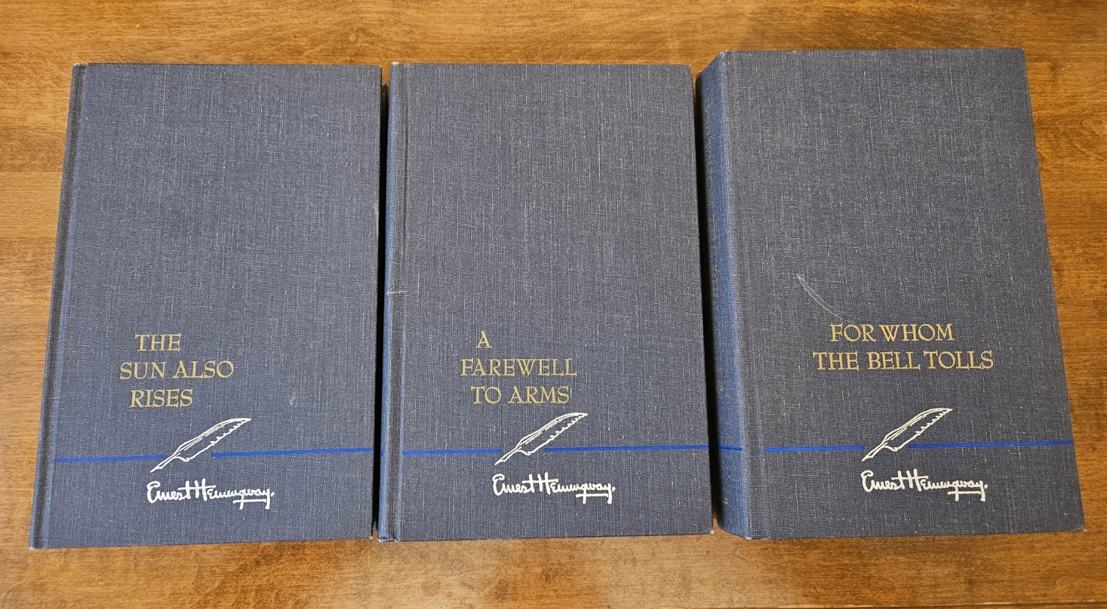 Vintage Ernest Hemingway Scribners Set Sun Also Rises Farewell To Arms N Fine!