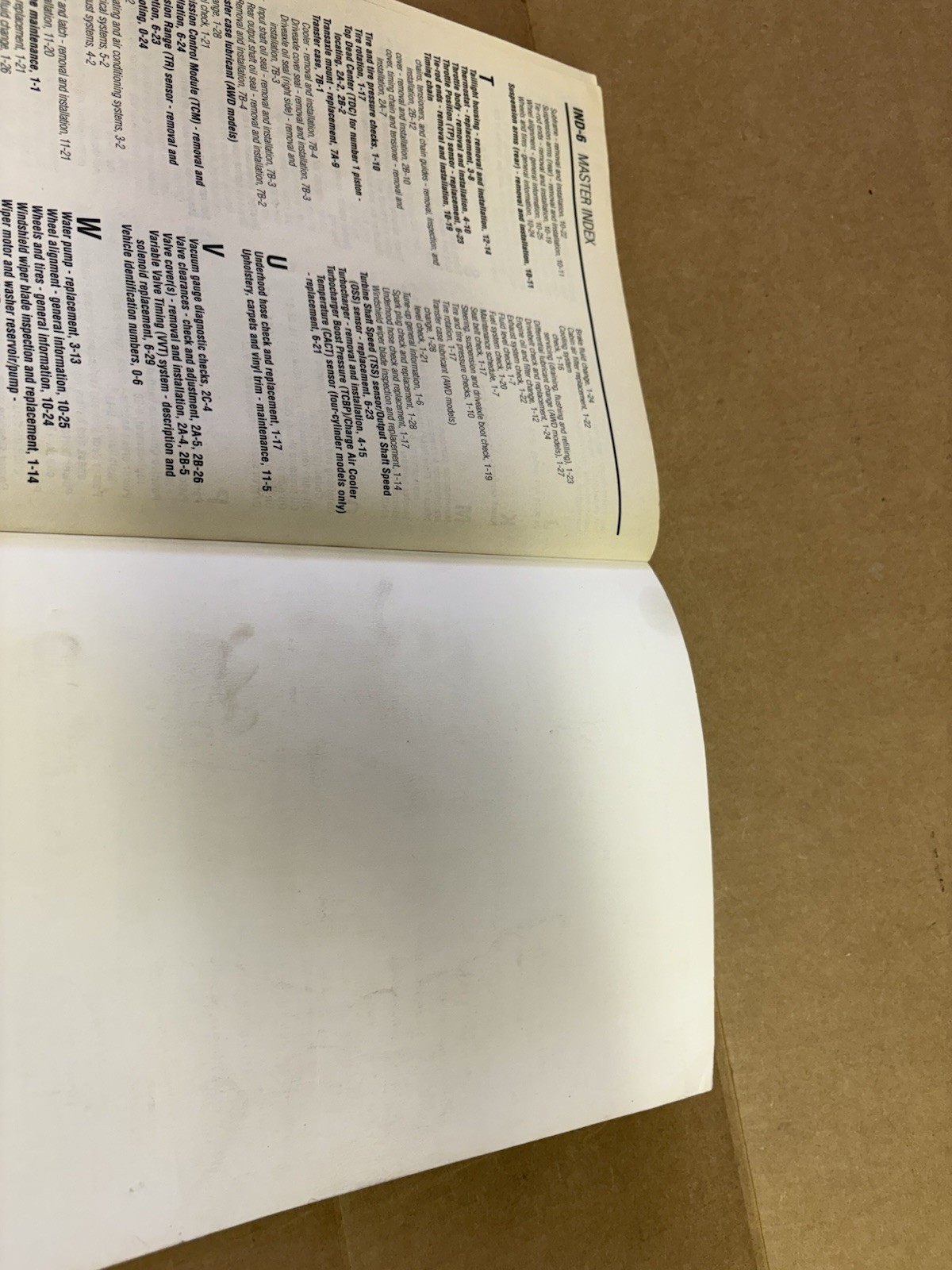 Ford Taurus & Five Hundred 2005-14 Repair Manual 26703 Covers U.S. and Canadian