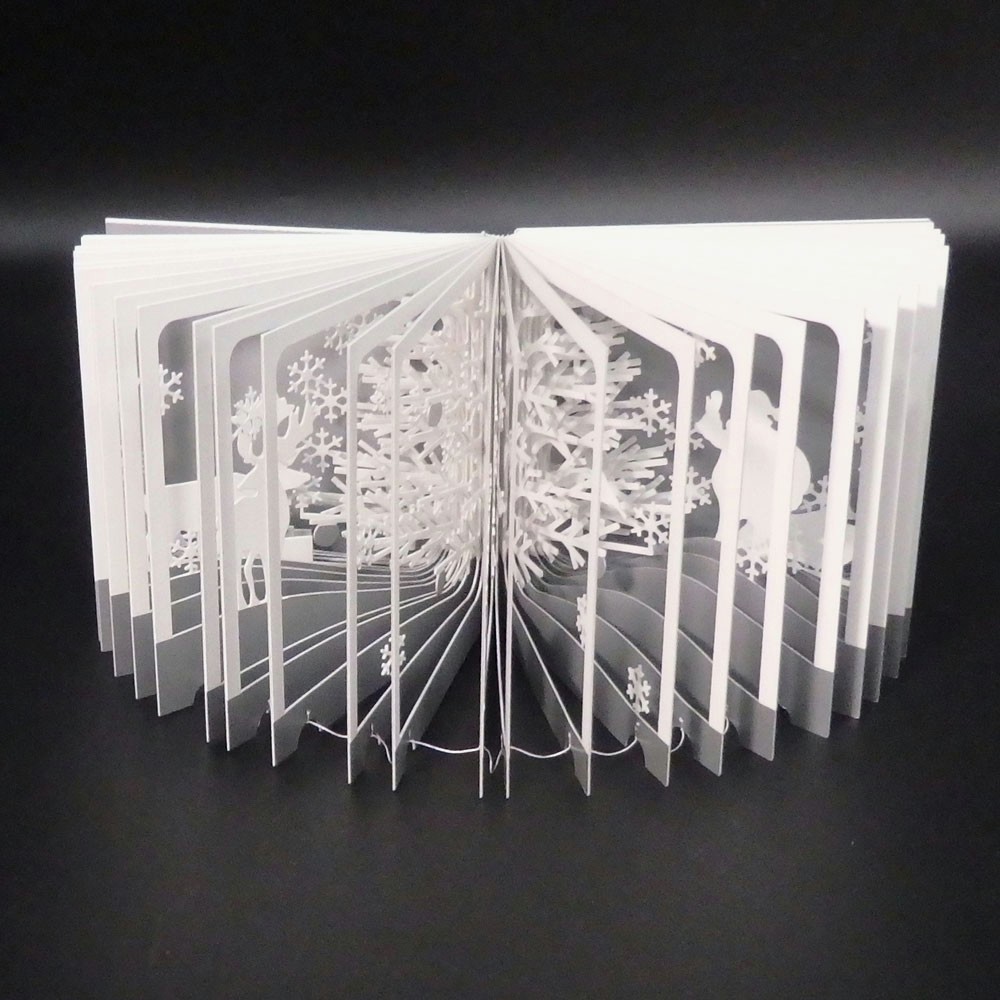 SNOWY WORLD 360°BOOK 3D Gimmick Pop Up Book Yusuke Oono Seigensha