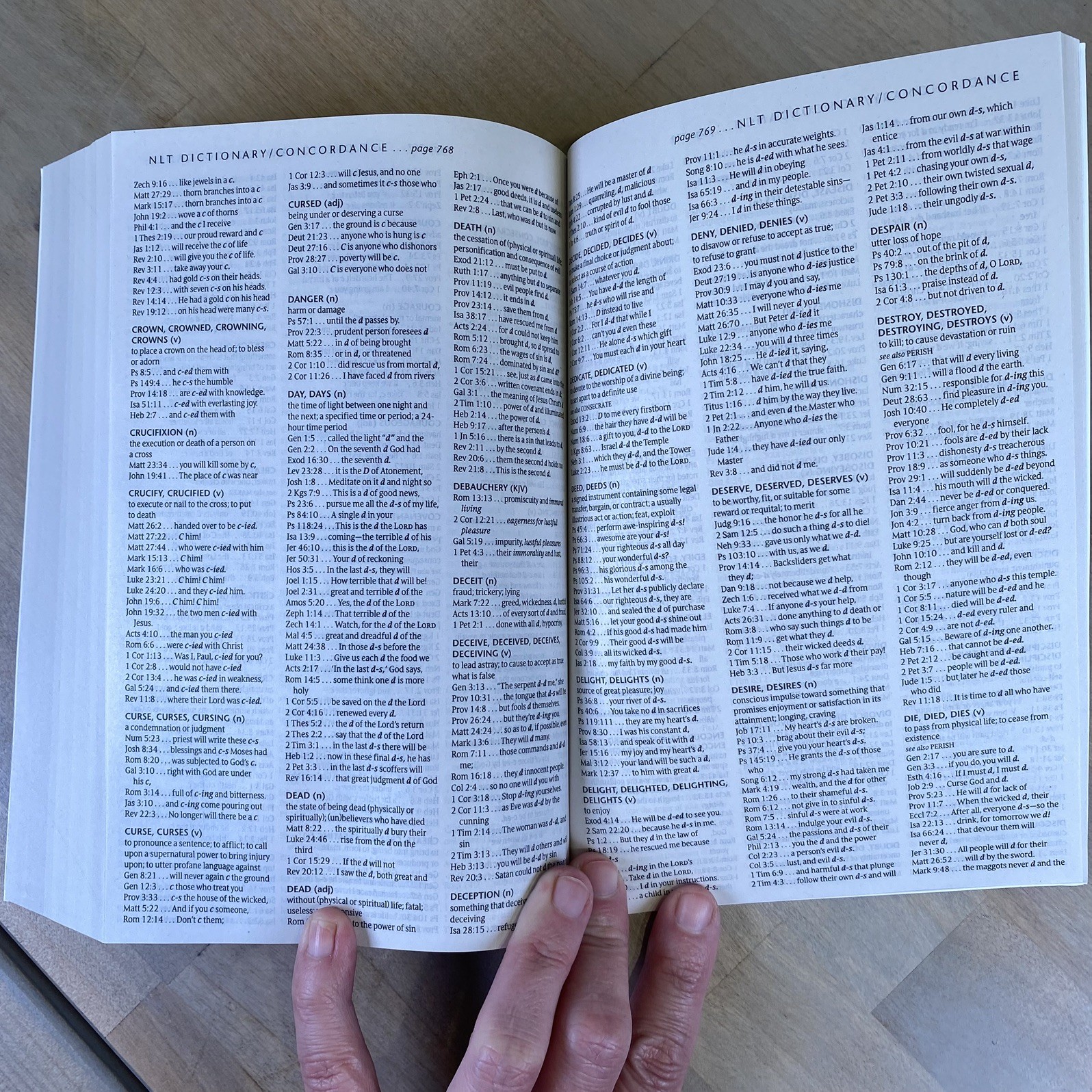 The Holy Bible New Living Translation (NLT ) paperback Tyndall Bible & Bookmark