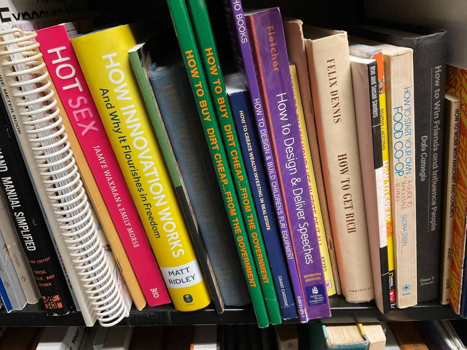 How to – DIY & Training & Education books – Choose from 100+ in drop-down menu