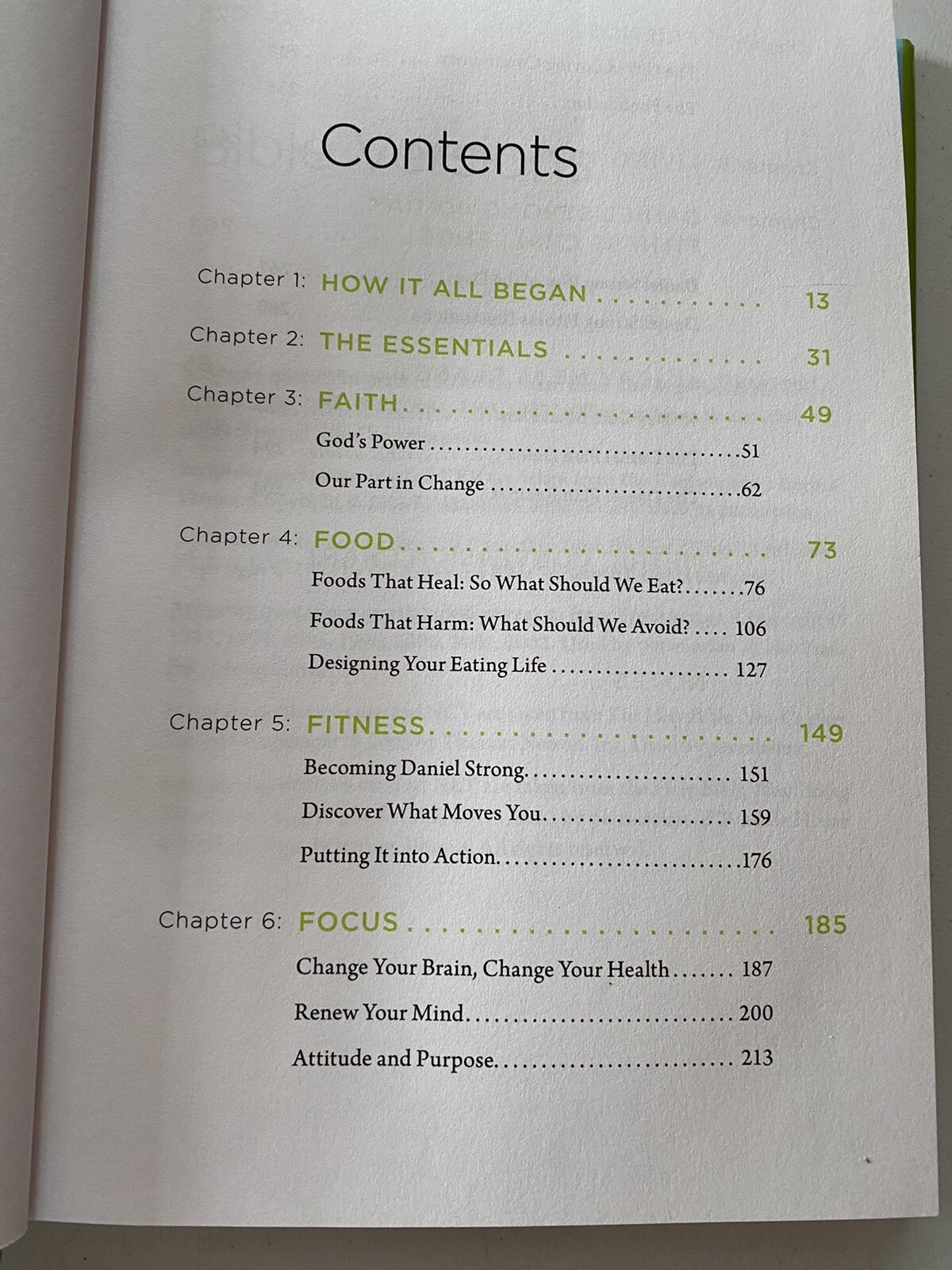 The Daniel Plan Ser.: The Daniel Plan : 40 Days to a Healthier Life by Daniel G.