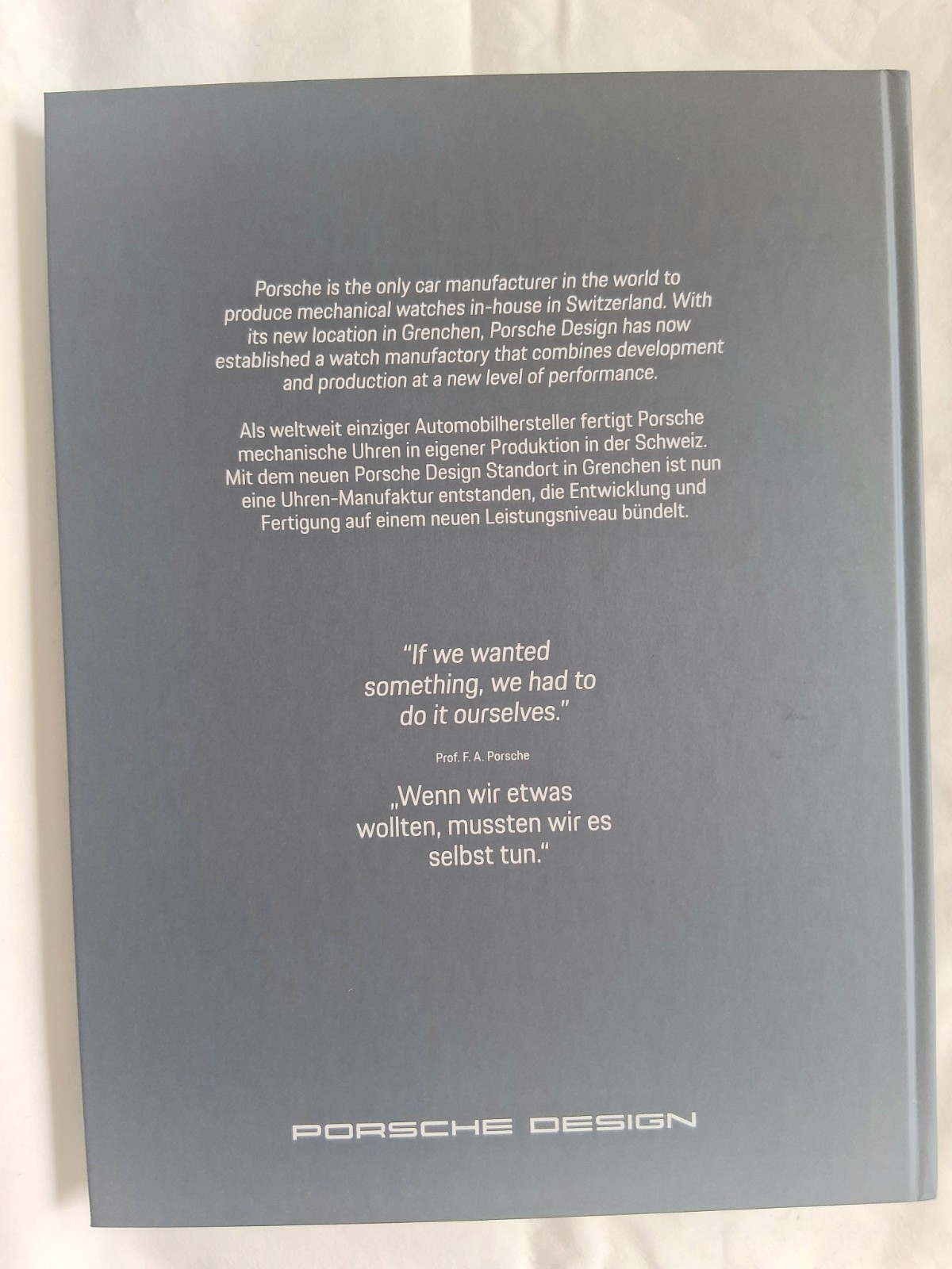 Porsche Design A New Time (Hardcover)