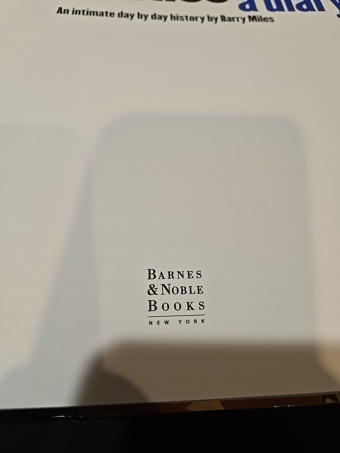 The Beatles A Diary by Barry Miles – (2004, Hardcover Book, 12.5″ x 10.5″) W/DJ