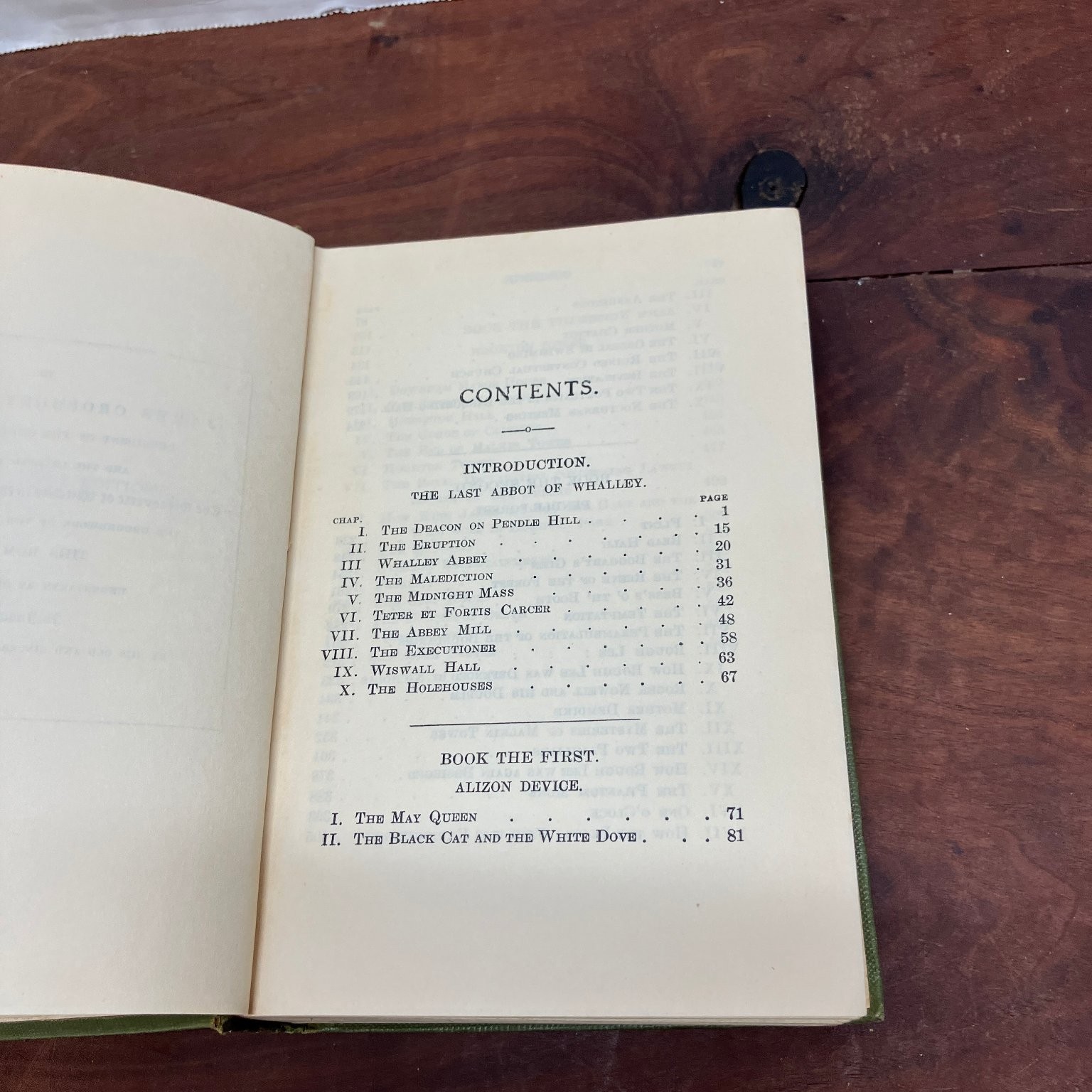 The Lancashire Witches W. Harrison Ainsworth 1883 First Edition Warne