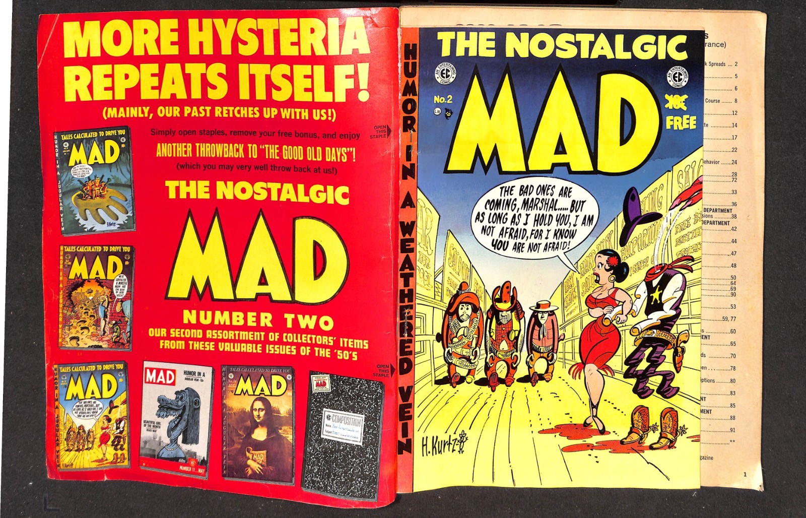 MAD SUPER SPECIAL # 12, INCLUDING NOSTALGIC MAD COMIC BOOK