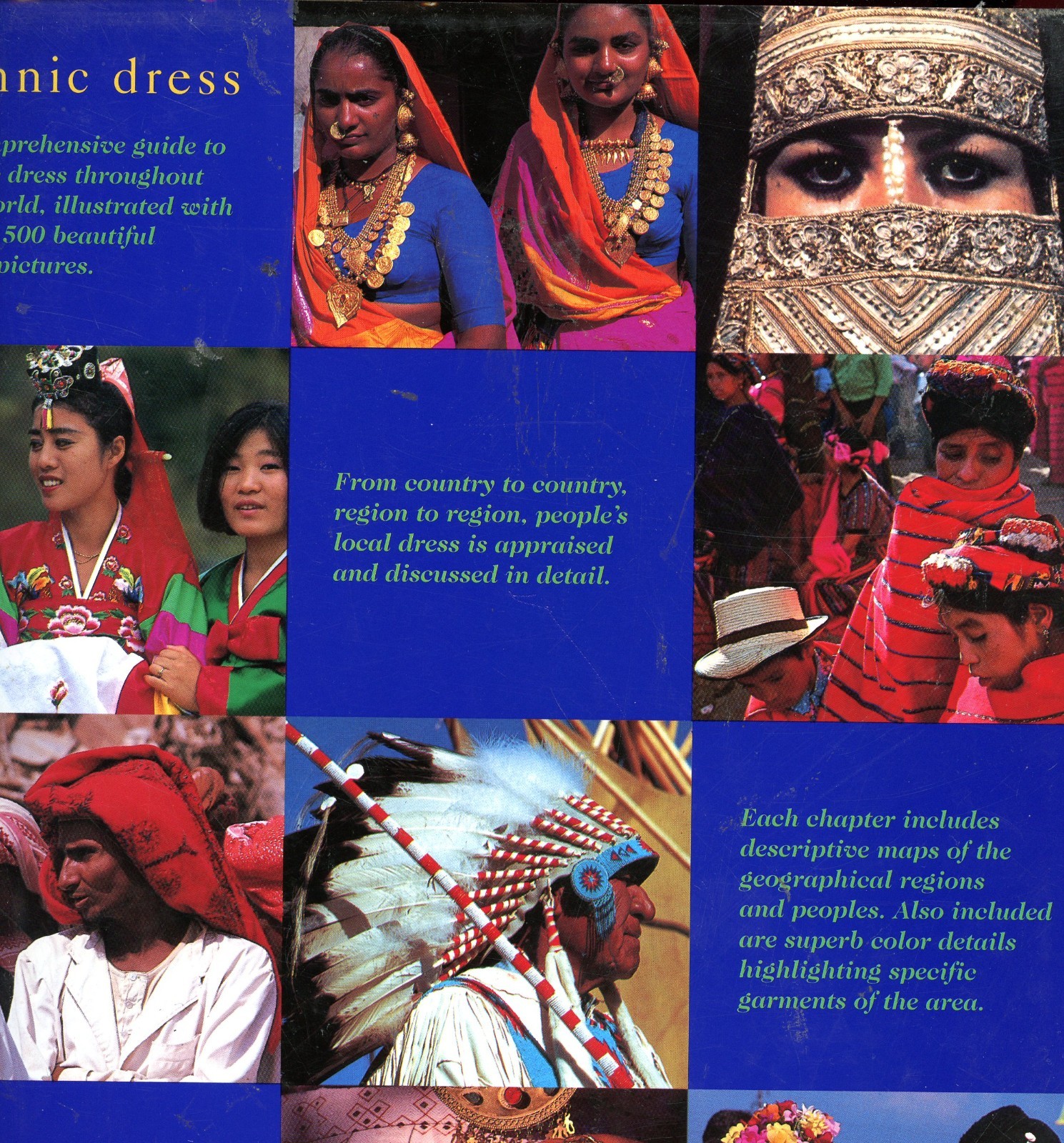 Fashion, Costume – Ethnic Dress, By; Kennett – HC Book, 1994, Ex Cond