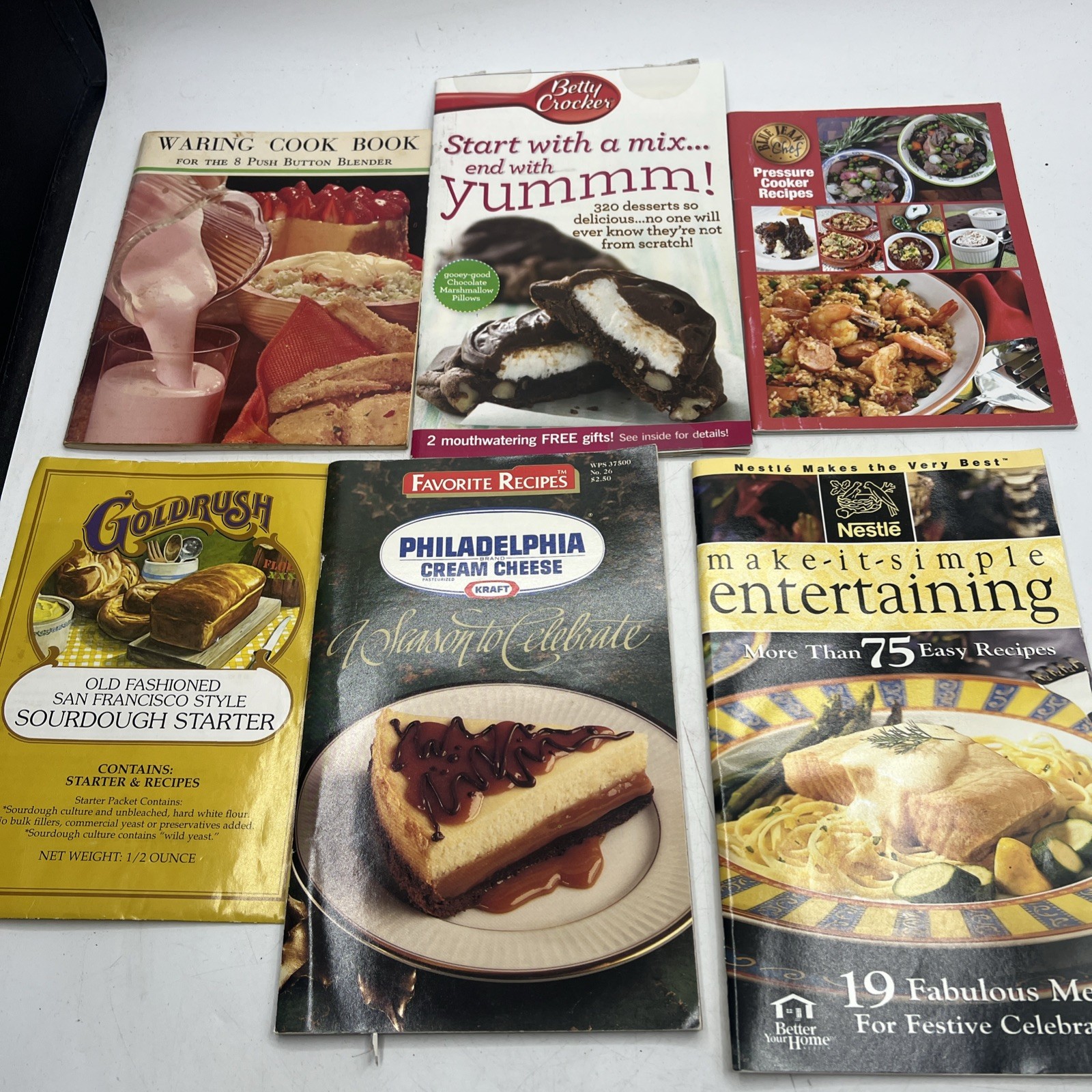 Huge Vintage Lot Of 40 Recipe Booklets Pamphlets Advertising Cookbooks Pillsbury
