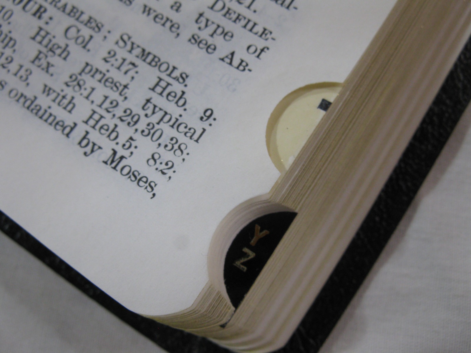 Naves Topical Bible 1962 Digest Of Holy Scriptures Thumb Indexed Vintage