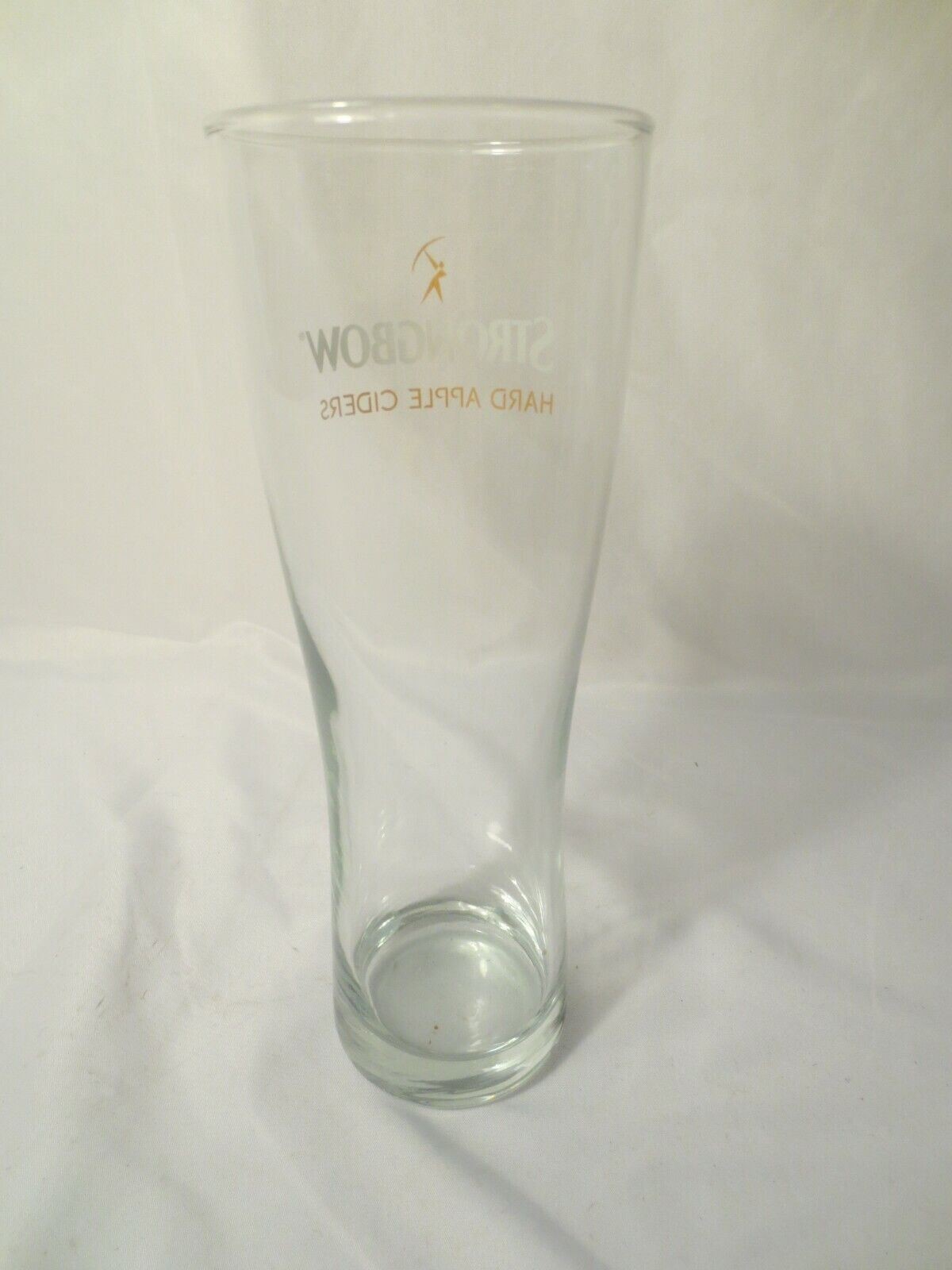 Strongbow Hard Apple Cider Fluted 16 oz Glass
