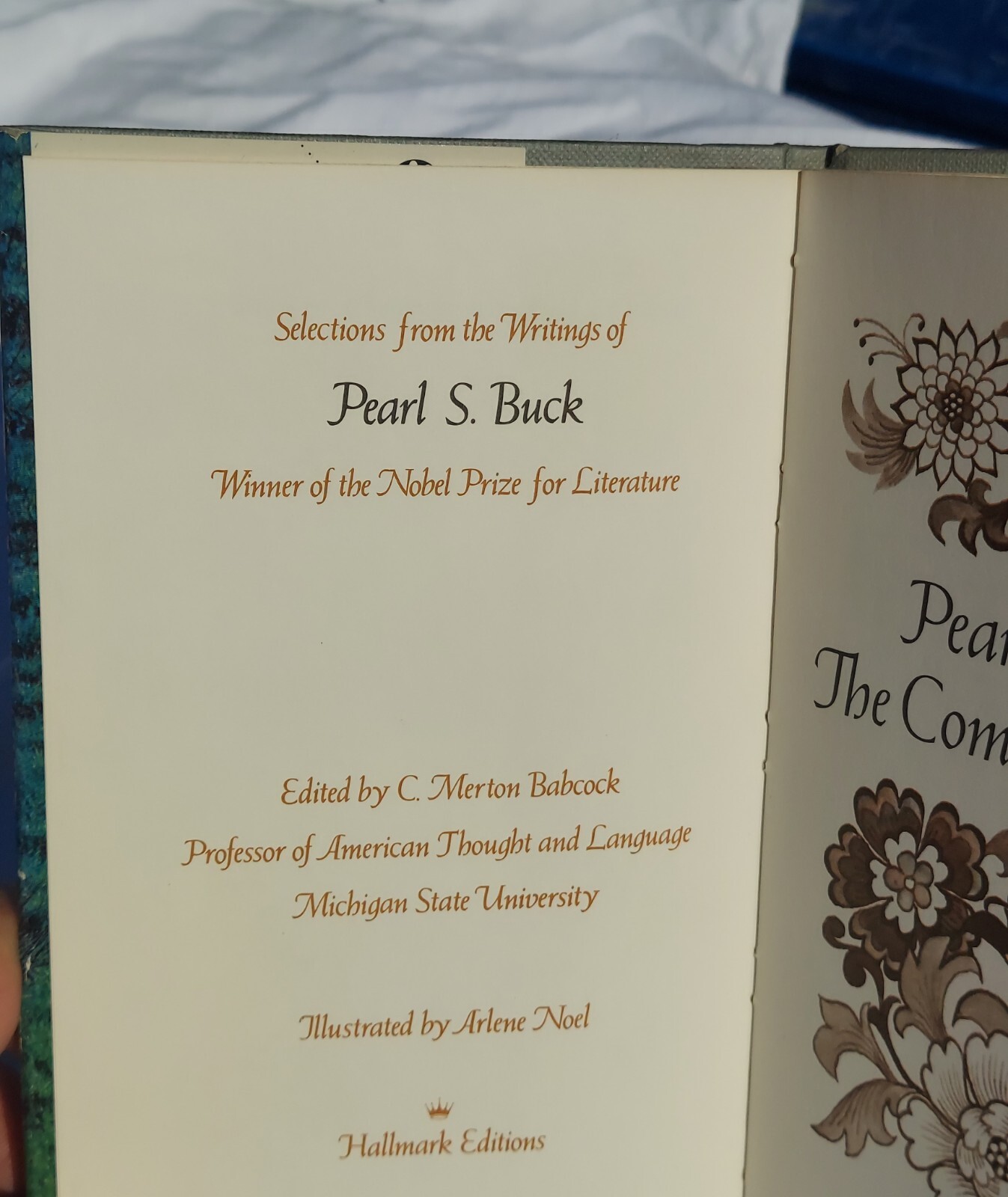 PEARL S. BUCK Book My Several Worlds & The Complete Woman Lot of 2 Books