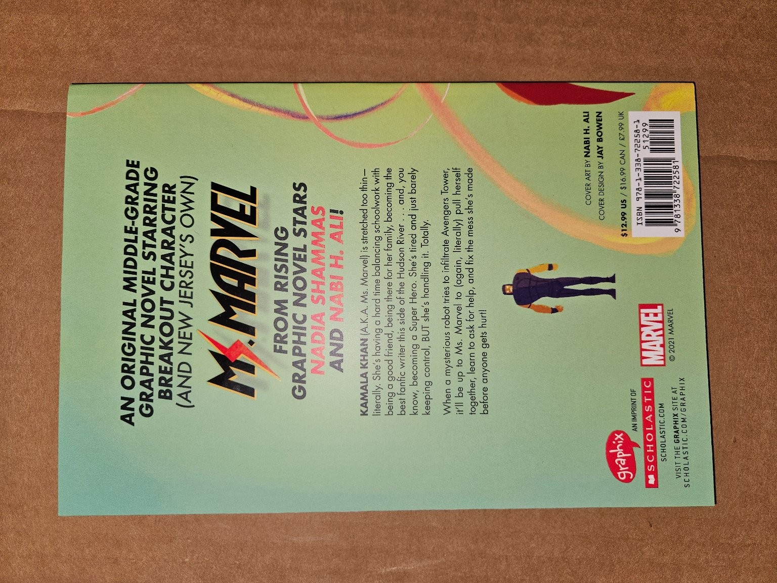 Ms. Marvel Stretched Thin Graphic Novel Marvel Nadia Shammas Nabi Ali