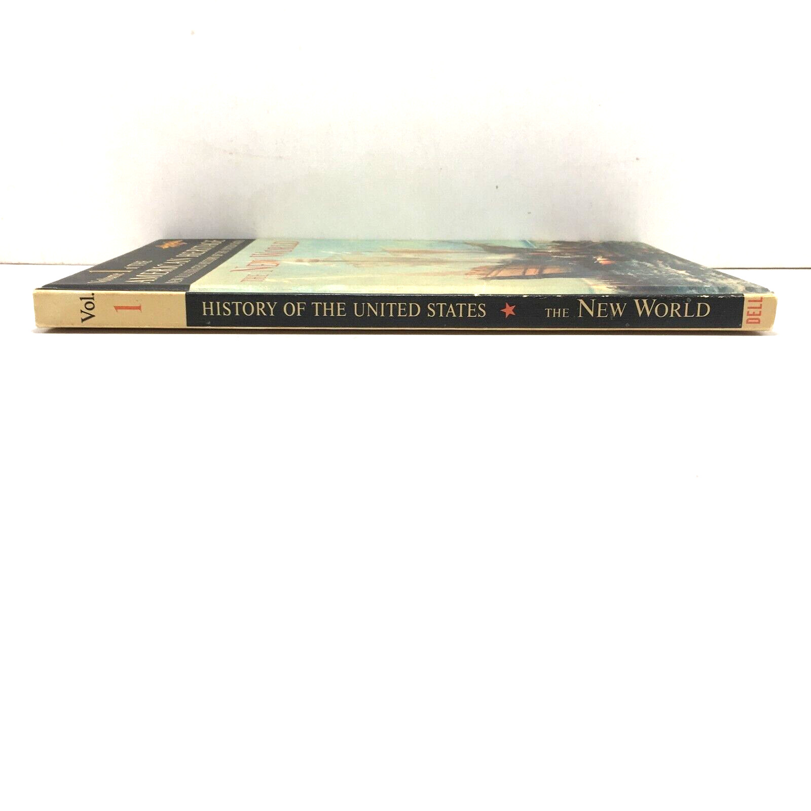 The American Heritage volume 1 The New World by Robert Athearn – book homeschool