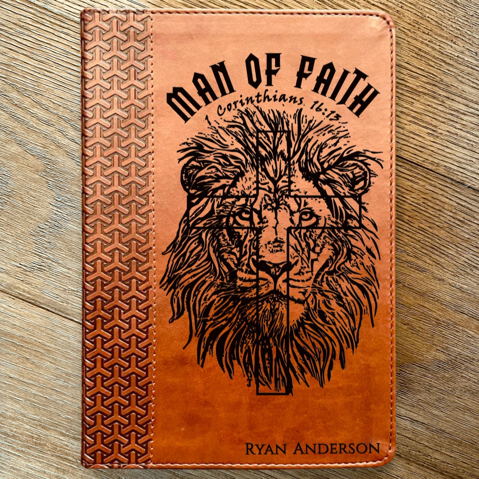 Personalized Bible for Men, KJV Study Bible, Custom Bible for Men Name Engraved