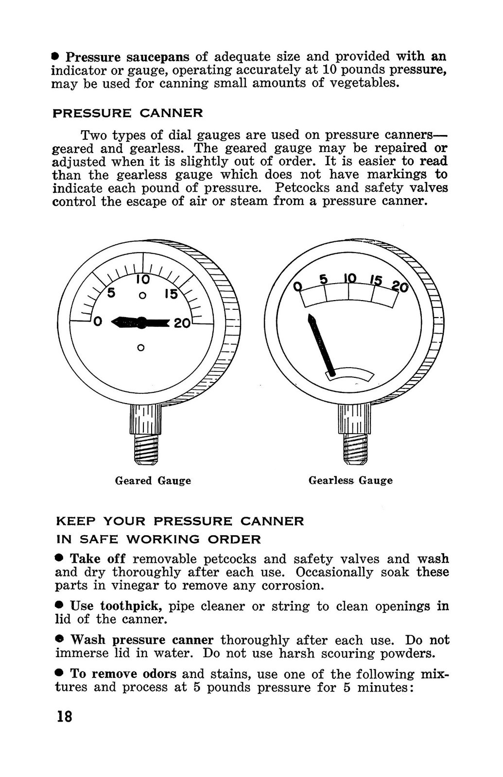 1914 Home Canning Of Fruits & Vegetables Book 39 Pages