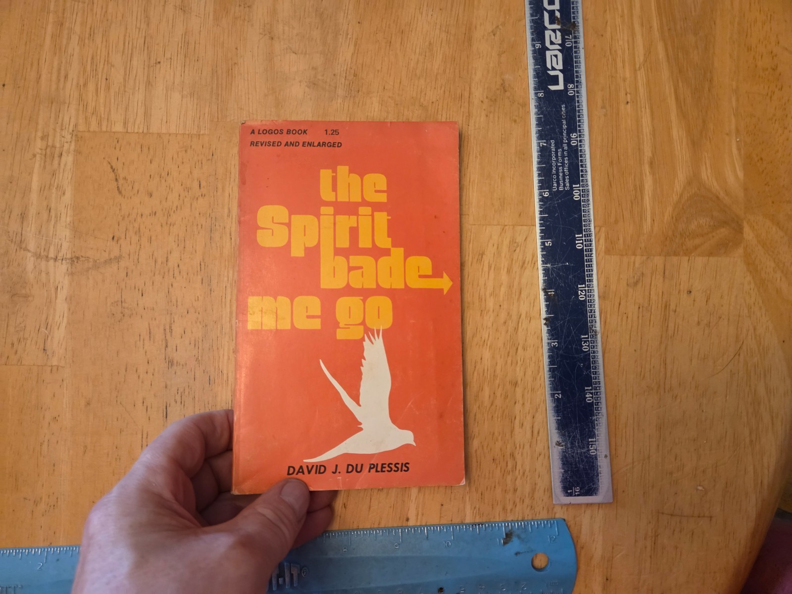 Spirit Bade Me Go by David J. Du Plessis – 1974 Logos Paperback