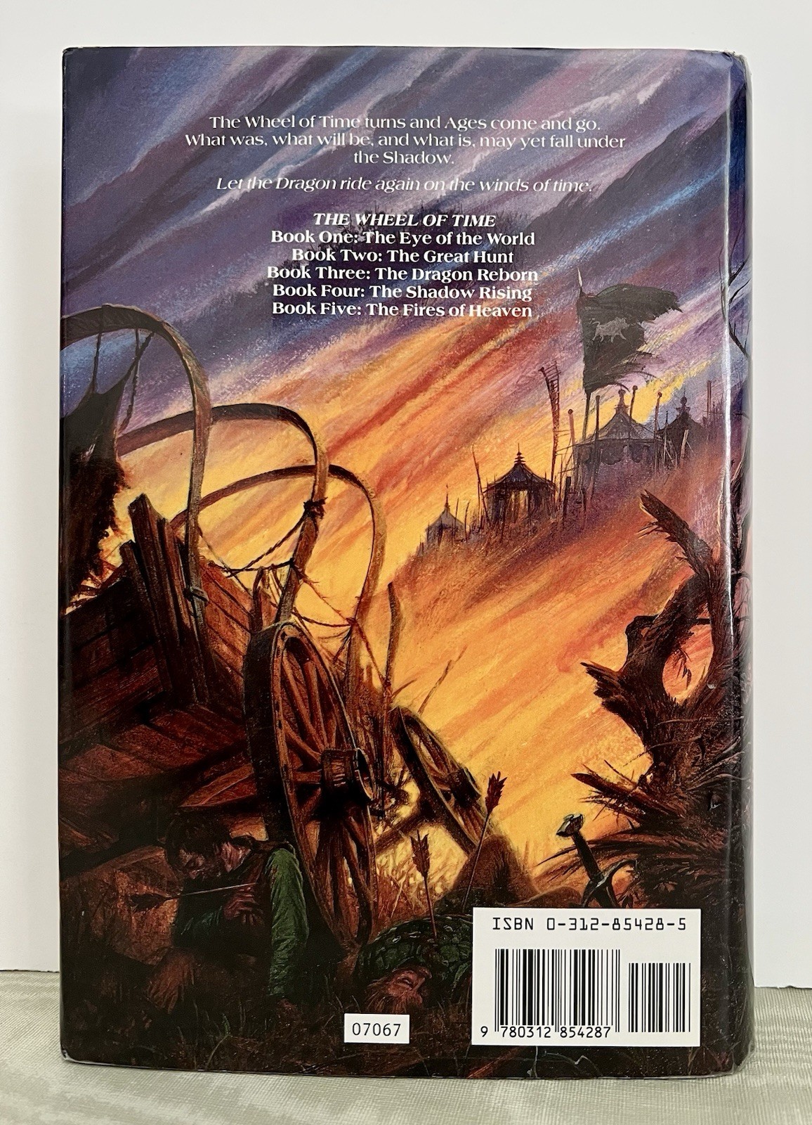 LORD OF CHAOS Wheel of Time Book Six 6 by Robert Jordan (1994 Hardcover)