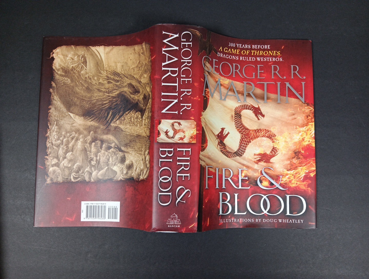 HC 1ST Fire & Blood 300 Years Before A Game of Thrones George R.R. Martin
