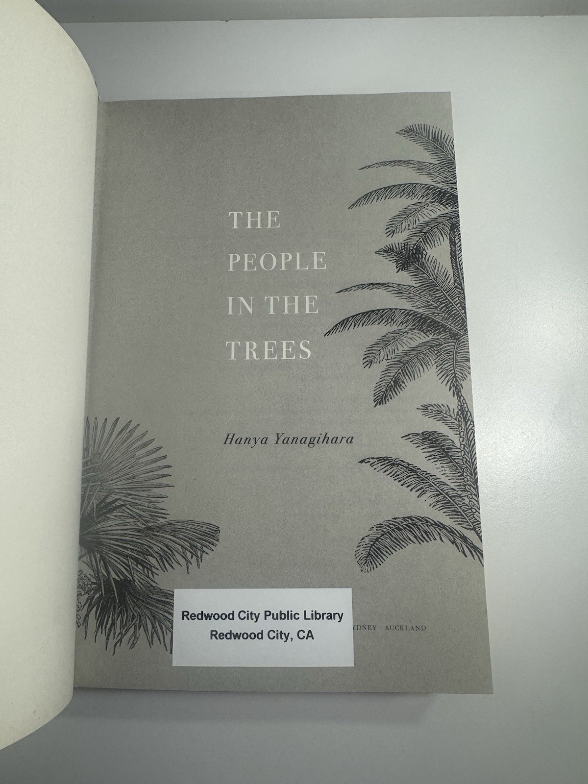 Hanya Yanagihara / The People in the Trees / First Edition/Printing HCDJ 2013