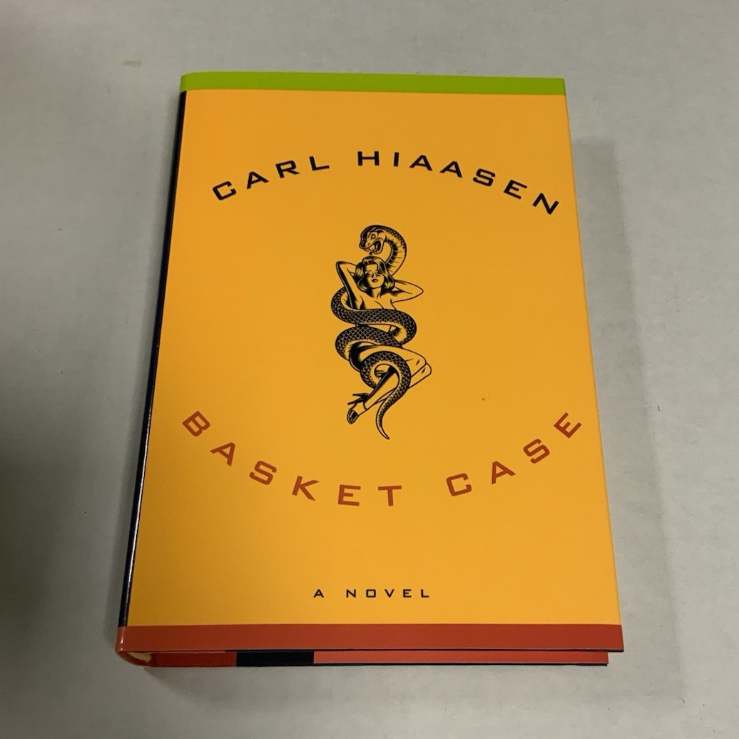 Basket Case Carl Hiaasen (2002 HC) Signed 1st Ed DJ Alfred A. Knopf