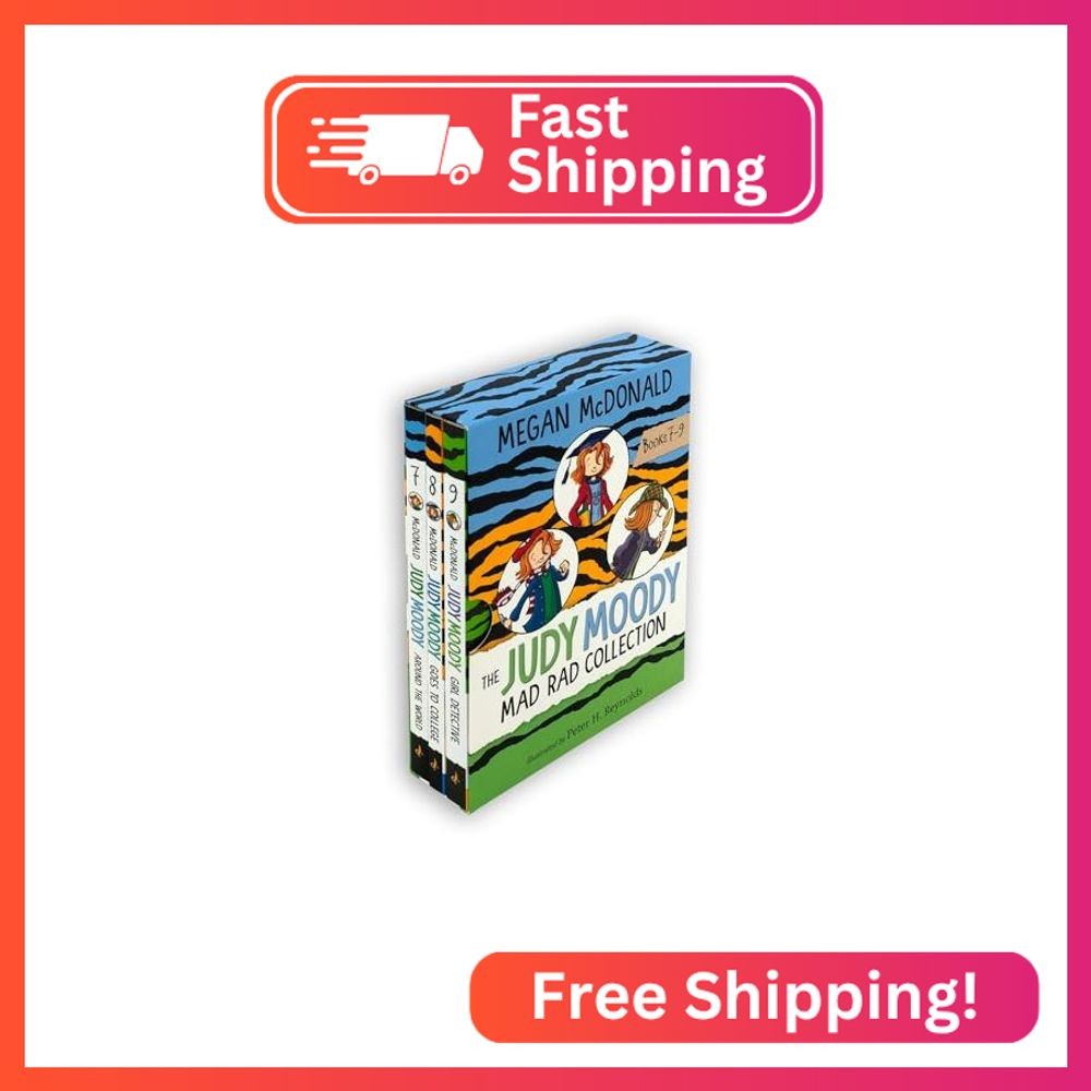 Judy Moody: The Mad Rad Collection: Books 7-9 (Box Set of Three Illustrated Chap