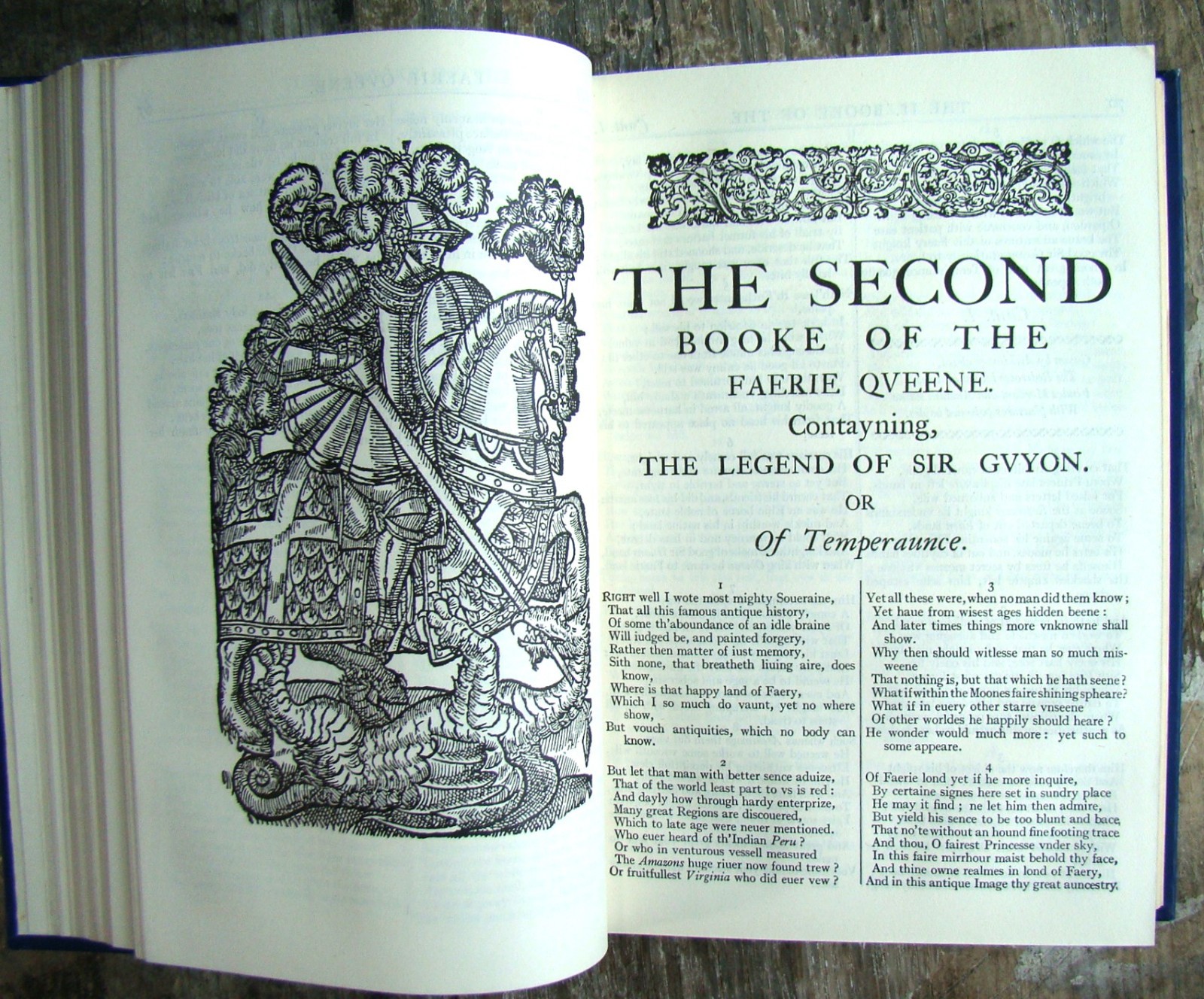 Poetical Wroks Of Edmund Spenser ~1950 Vintage HC~ Oxford Tudor England Classic