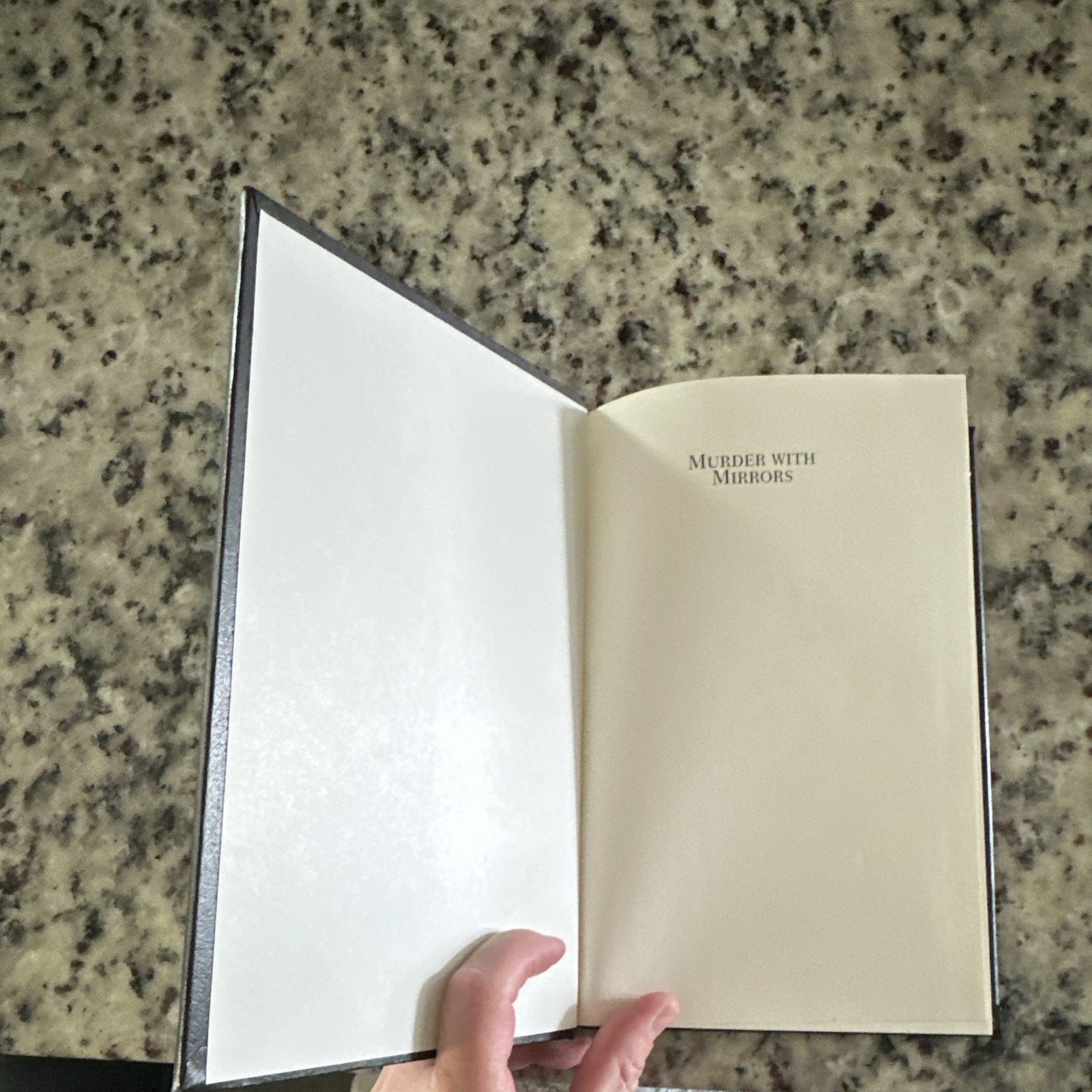 Agatha Christie Murder with Mirrors HC, Bantam Books 1981 Special Edition