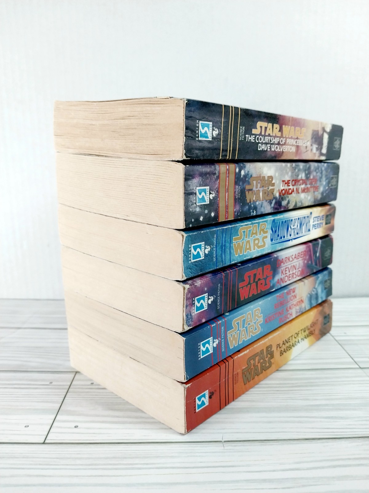 Star Wars☆ Lot of 6 Vintage Paperbacks 1990’s (’95-’97) VGC~ 1st Edition Bantam