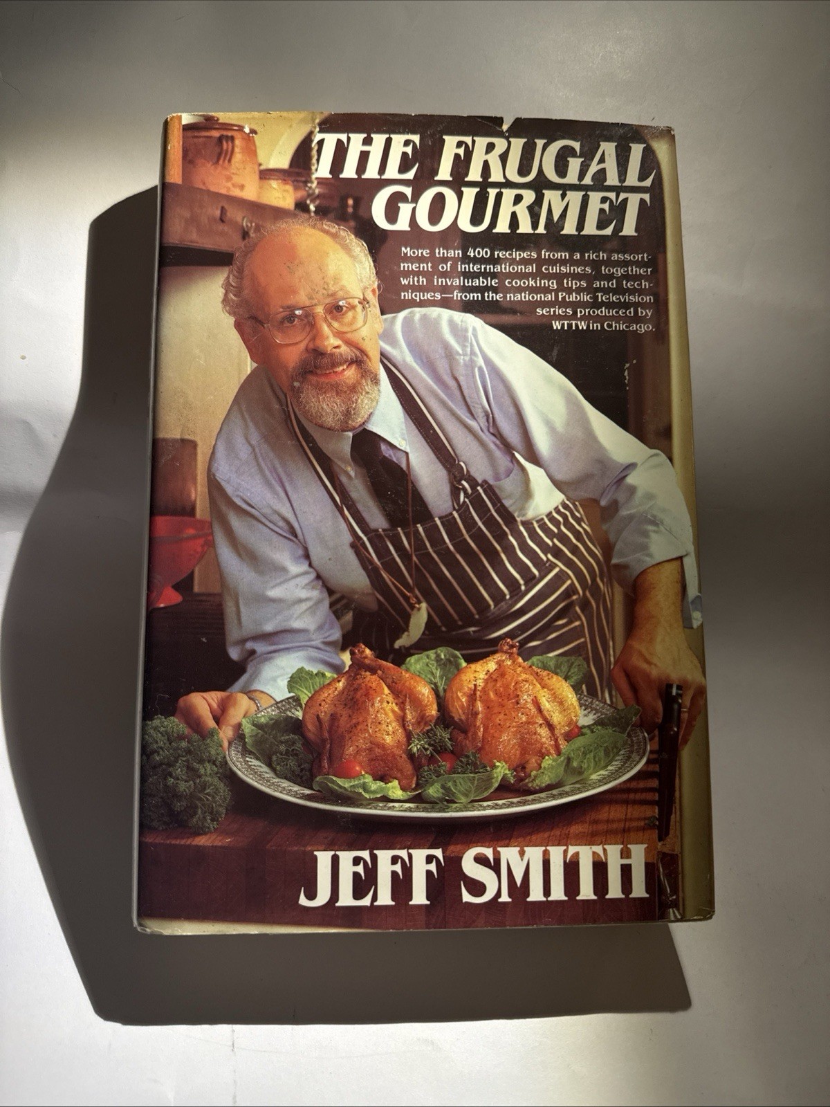 The Frugal Gourmet Hardcover By Jeff Smith Vintage Cook Book 1984 edition
