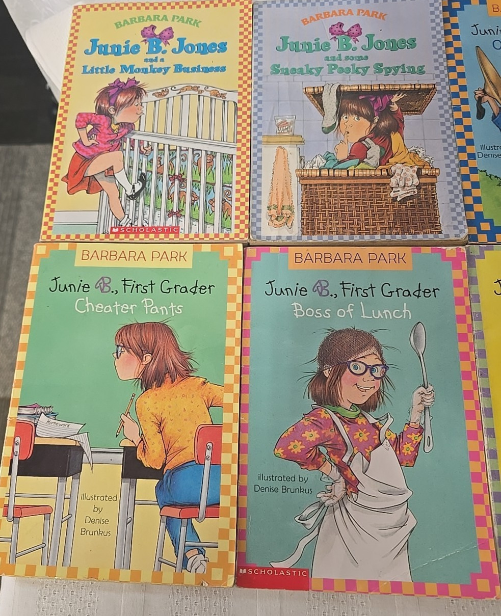 Lot Of 14 JUNIE B JONES Chapter Books By Barbara Park Ages 6-9