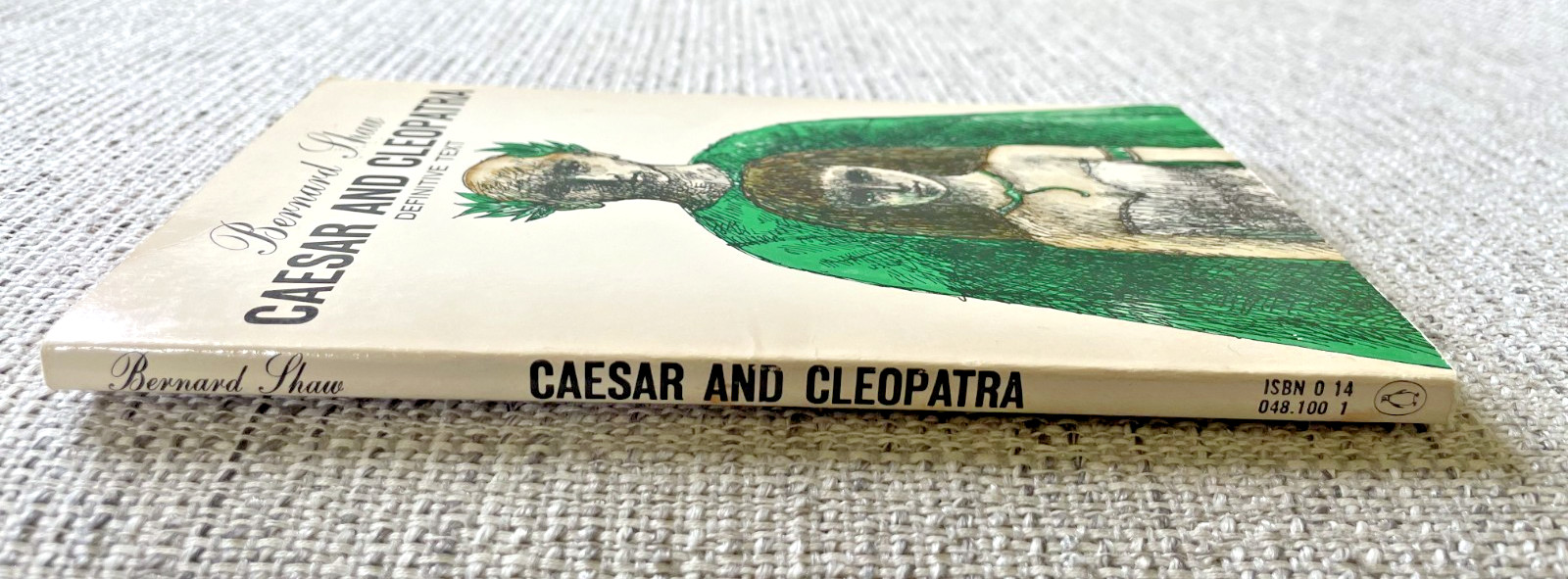 Caesar and Cleopatra by Bernard Shaw 1957 Penguin PB Good Condition Ships Free
