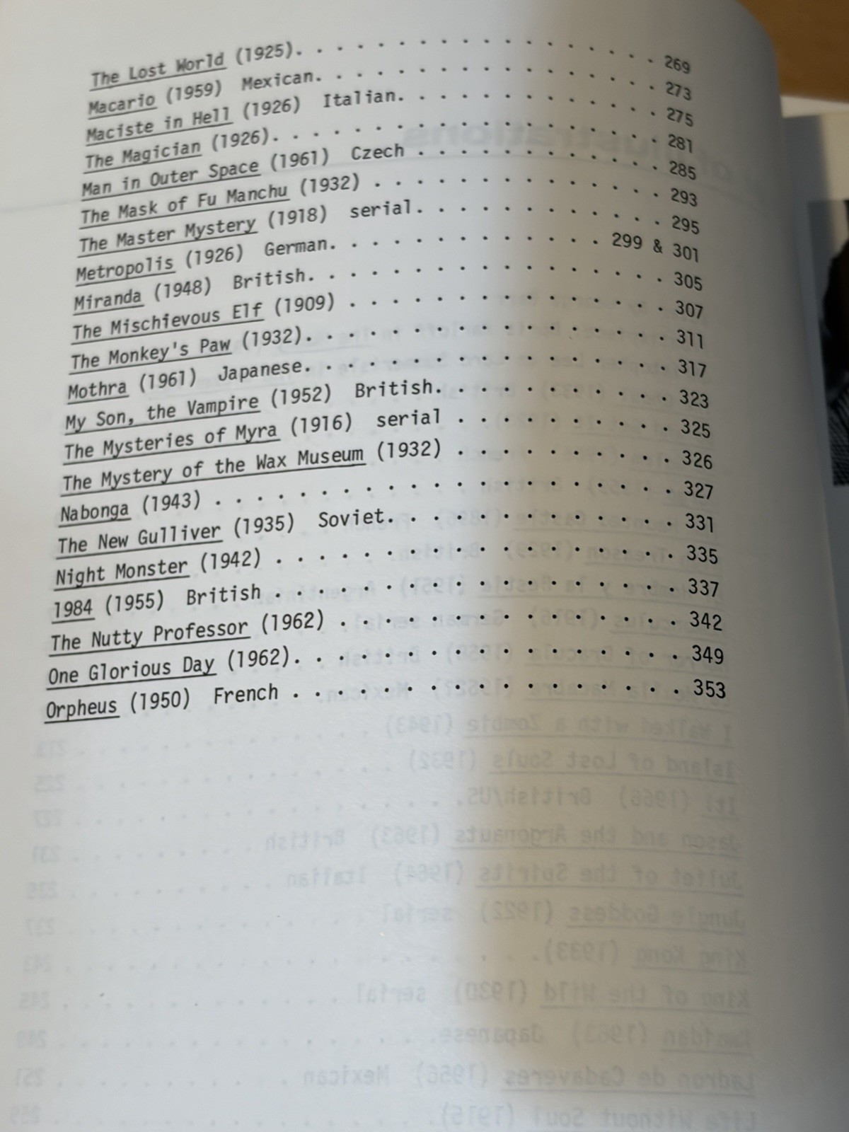 Reference Guide To Fantastic Films:Sci-Fi Fantasy & Horror 1896~1966 3 Book Set