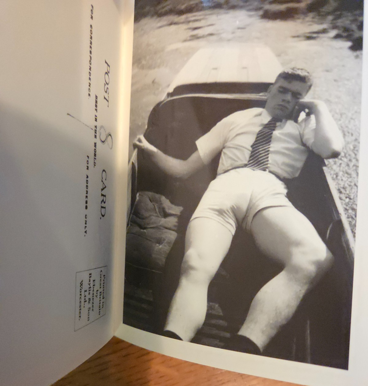 Monty’s Private Pictures Postcard Gay B&W Photos LGBT Book Postcrossing