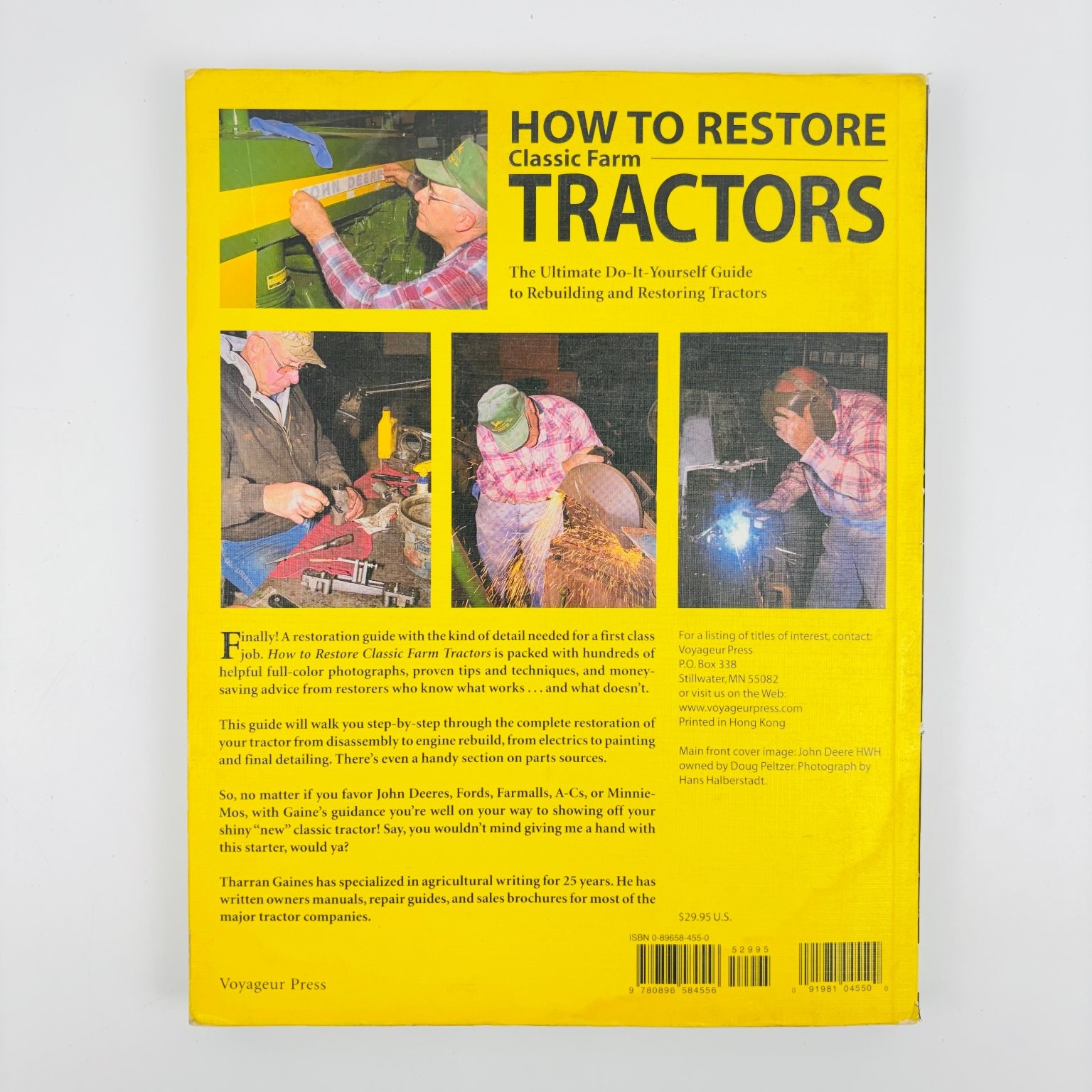 How to Restore Classic Farm Tractors Tharran E Gaines 2002 DIY Guide