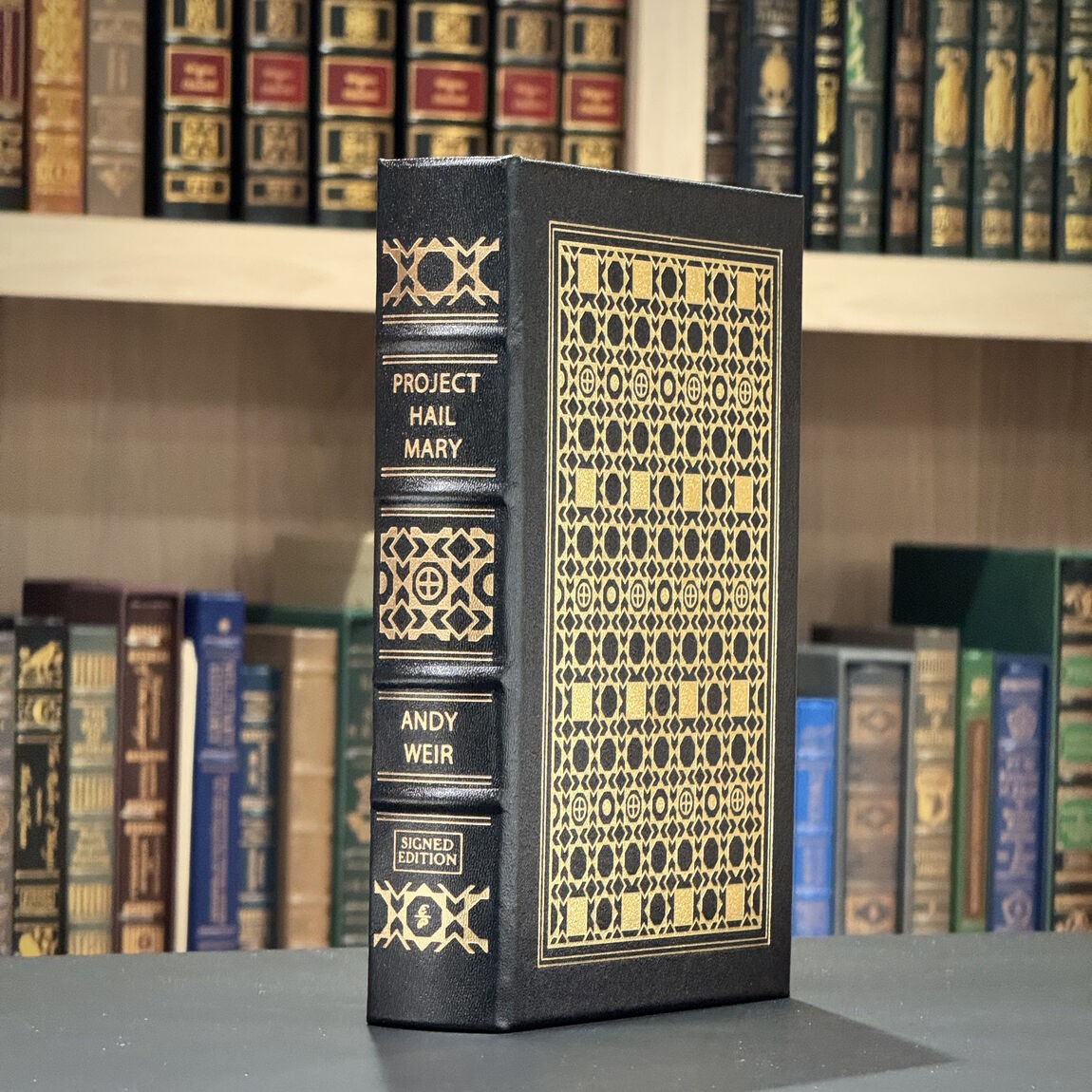 Project Hail Mary – Andy Weir – Easton Press Signed Edition Leather Bound Sealed