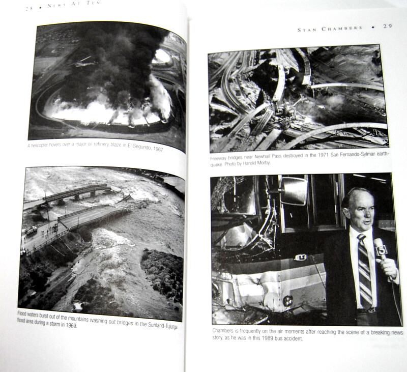 News At Ten : Fifty Years with Stan Chambers 1994 Capra Press Signed 272 Pages