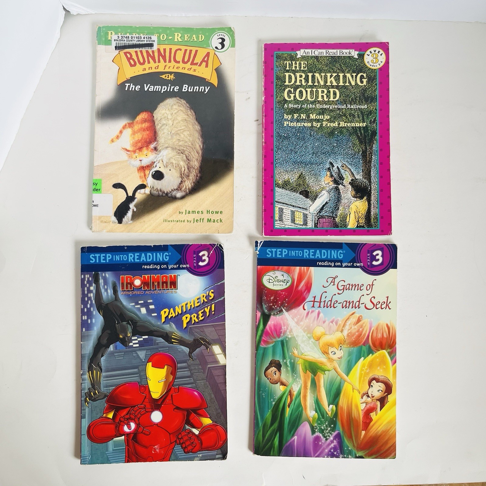 Lot of 10 Beginning Reader Books Level 2-3 Step Into Reading I Can Read Mixed
