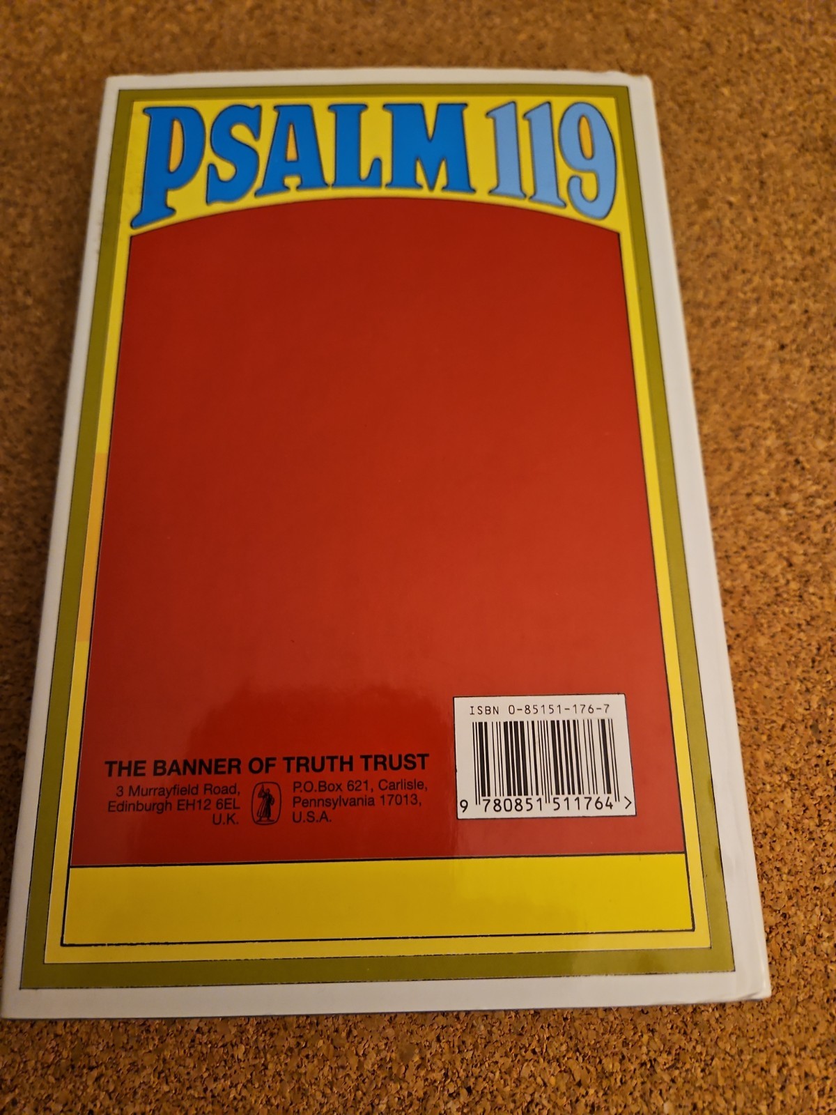 Psalm 119 – Hardcover An Exposition By Charles Bridges