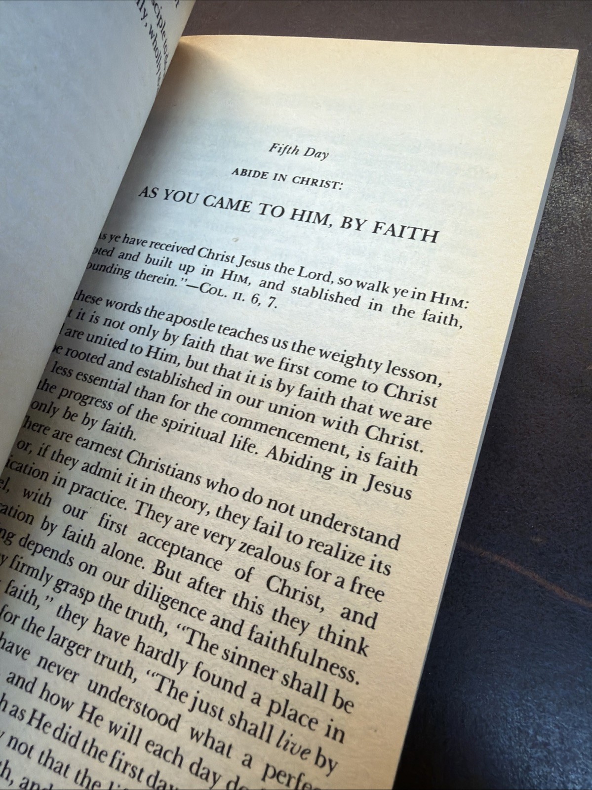 Abide in Christ | by Andrew Murray | Whitaker House Paperback VTG c.1987