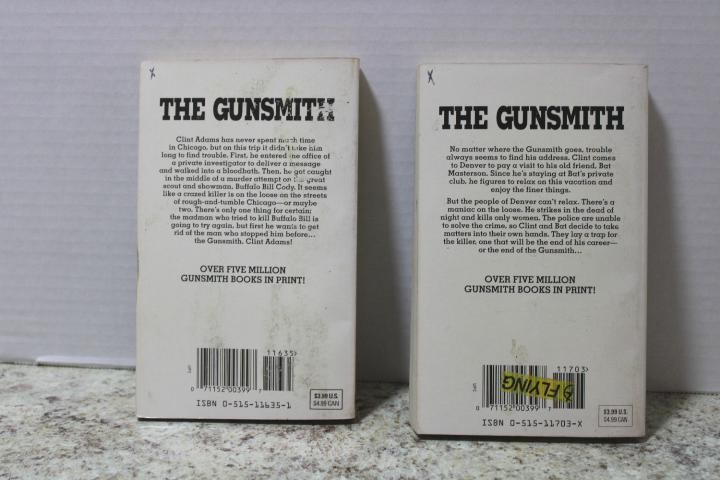 The Gunsmith Adult Western Romance Paperback Books by J R Roberts Lot of 21