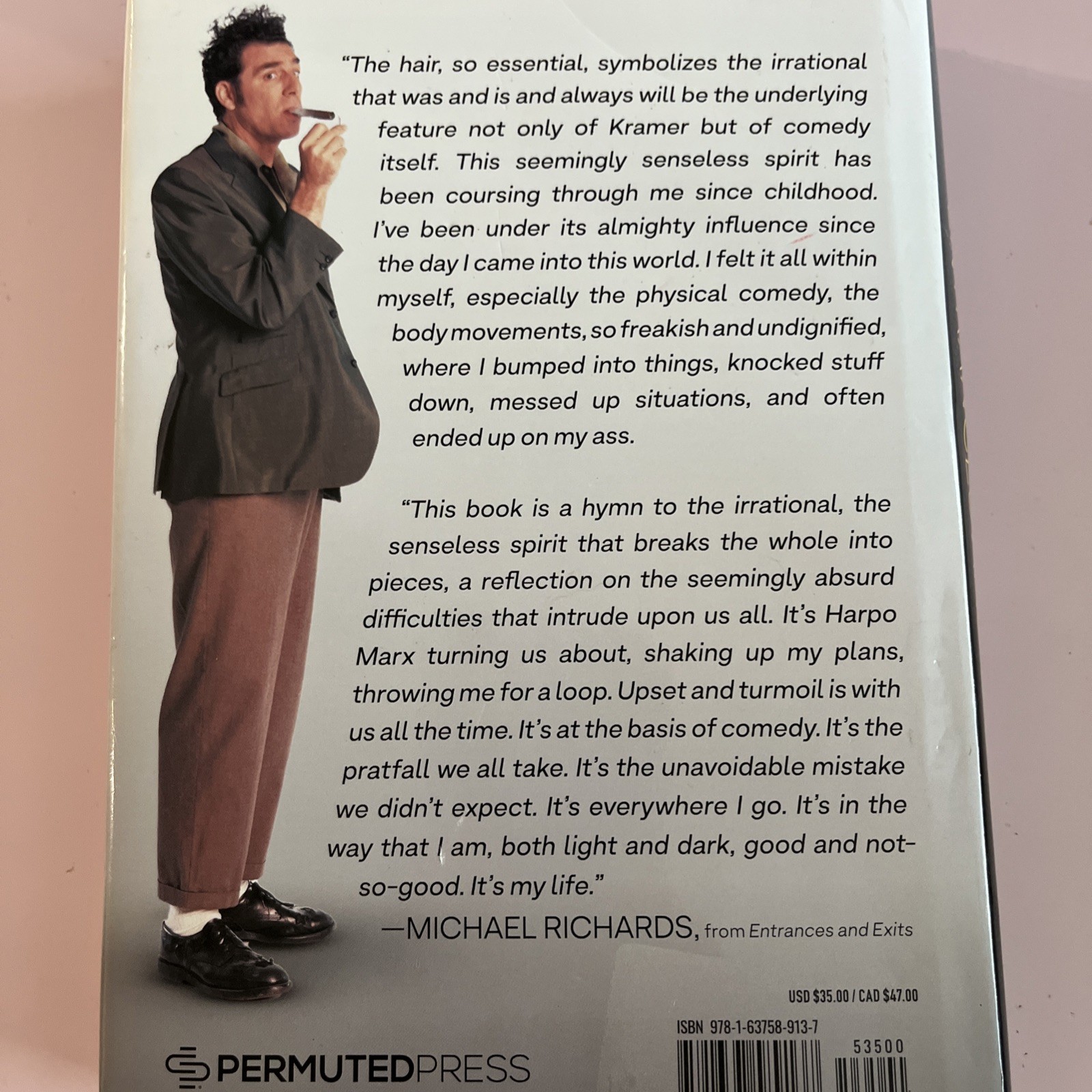 Michael Richards Entrances and Exits Book Foreword by Jerry Seinfeld