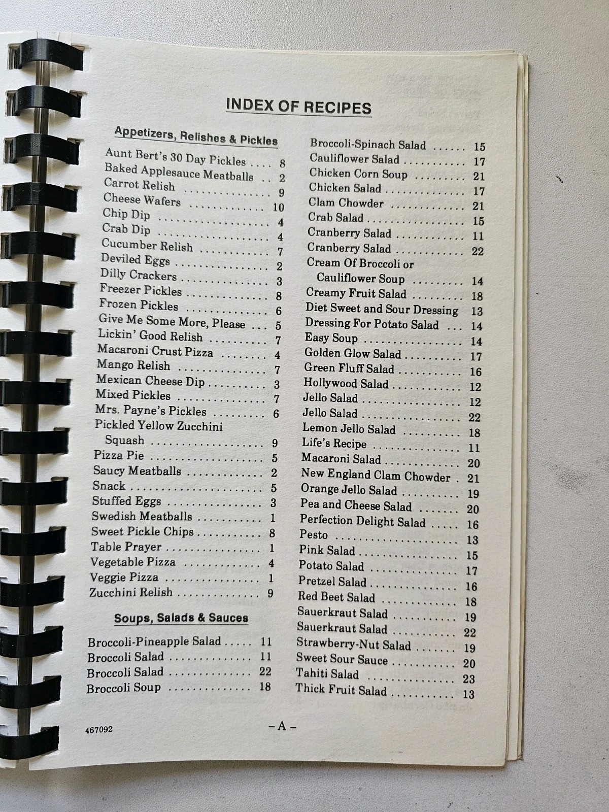 CHERISHED RECIPES Local Church Cookbook 154 Pages Nescopeck, PA.