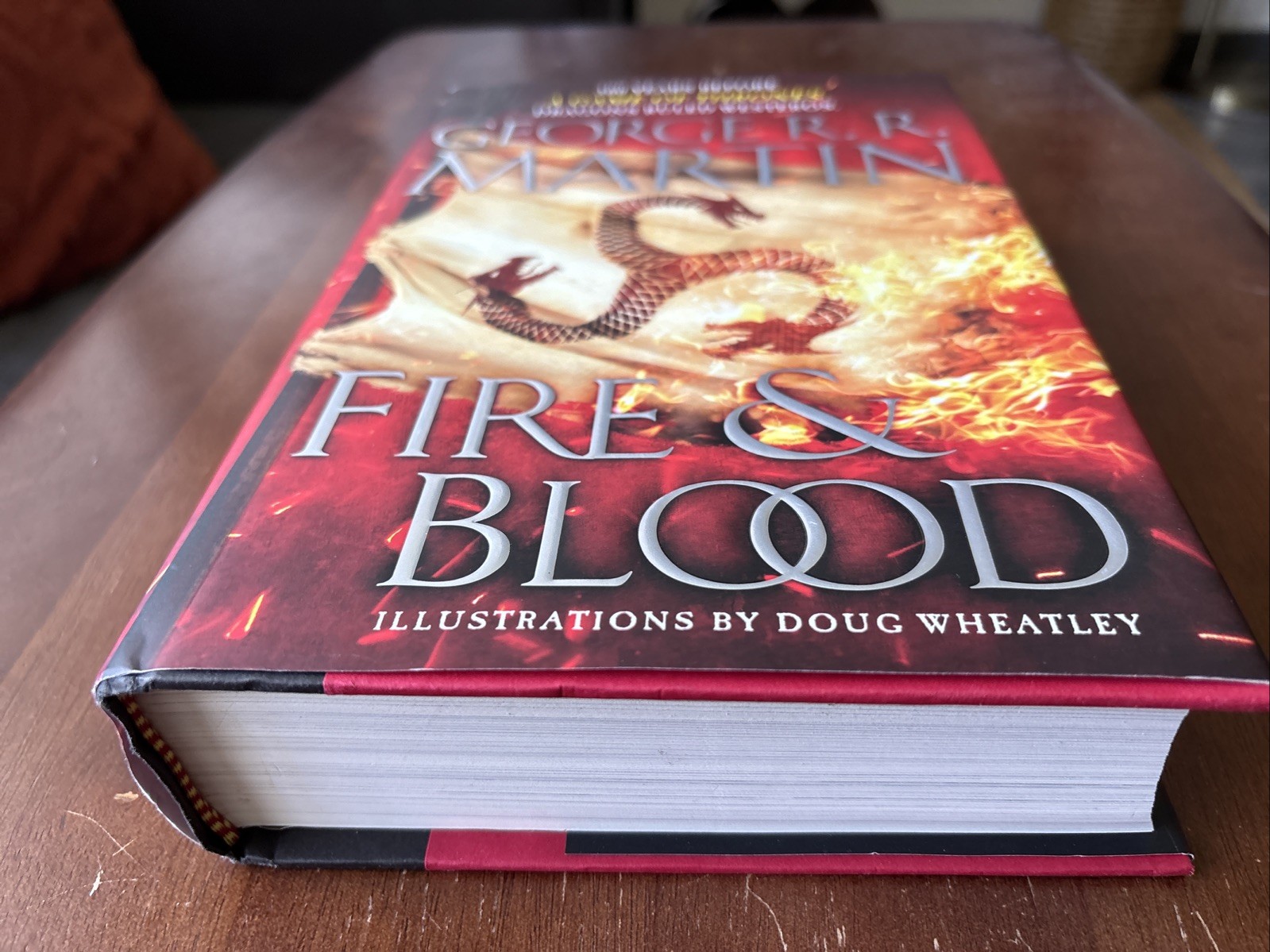 Fire & Blood – George R.R. Martin (2018, HCDJ) Illustrated Stated First Edition
