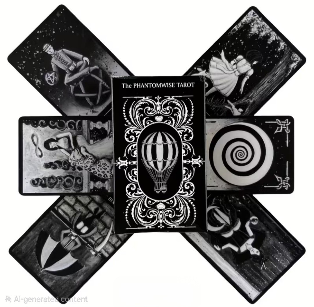 Brand New The Phantomwise Tarot A 78-Card Deck OnlineGuide Book Erin Morgenstern