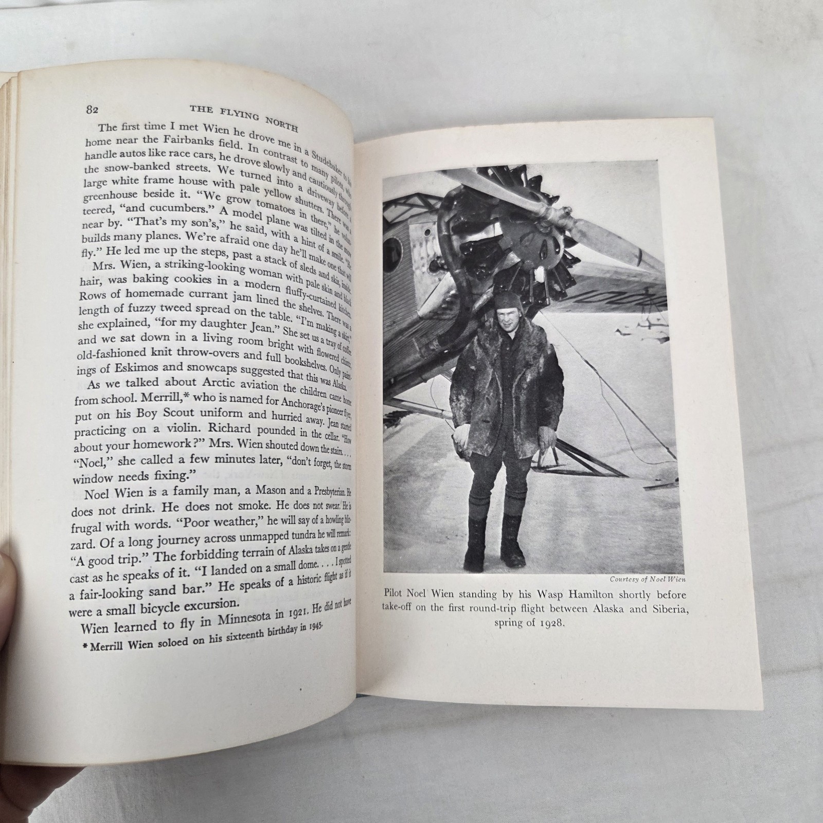 The Flying North by Jean Potter Macmillan Company First Printing 1947 Hardcover