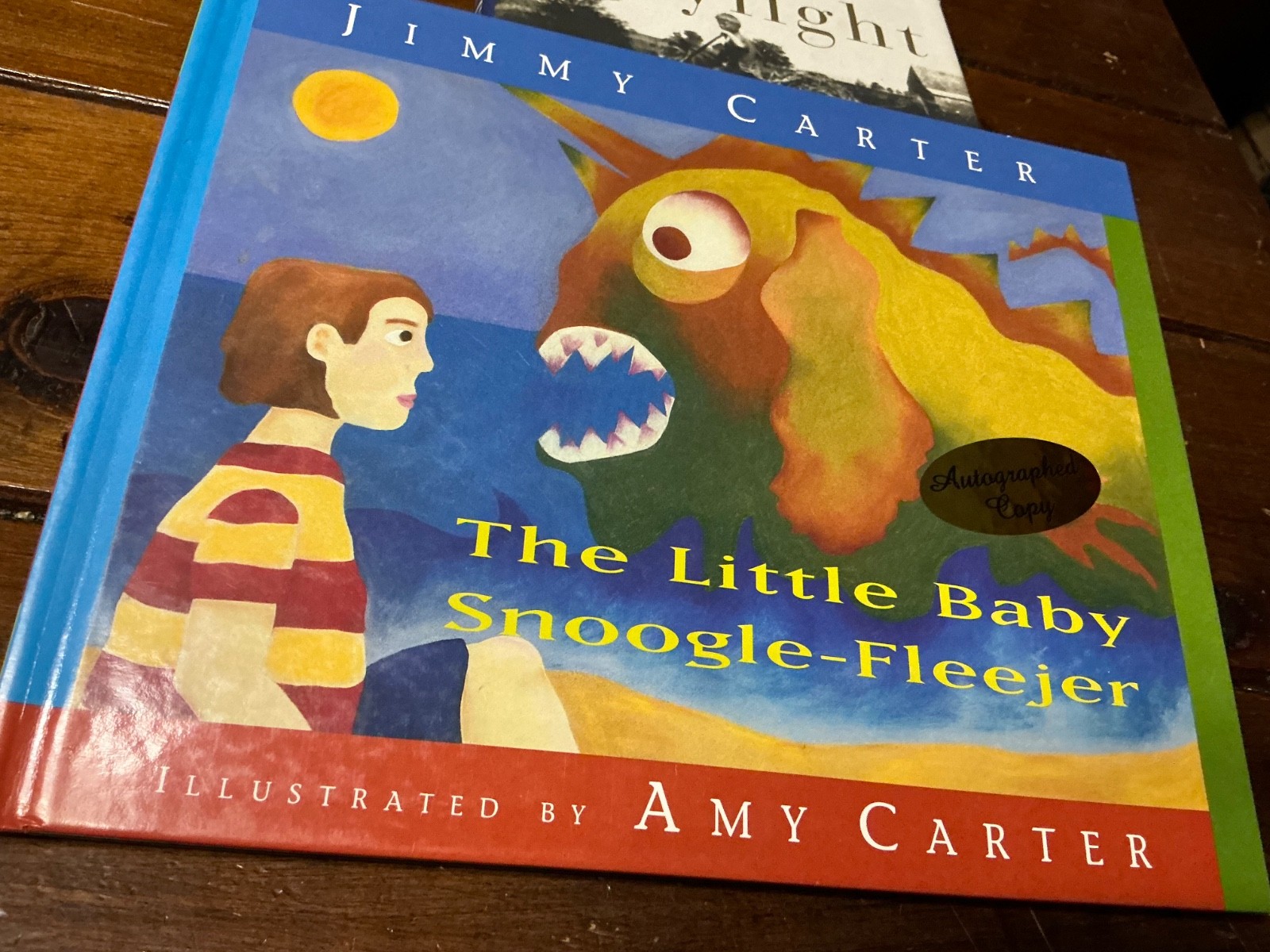 ** SIGNED ** Jimmy Carter (Lot of 2) w/Amy Carter & An Hour Before Daylight **